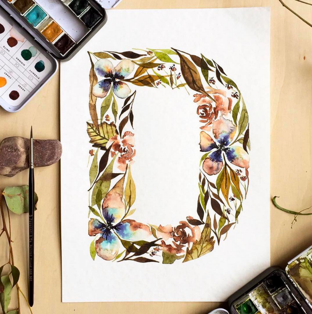 watercolored by DT member @Pizzlepaints using our Essence palette!