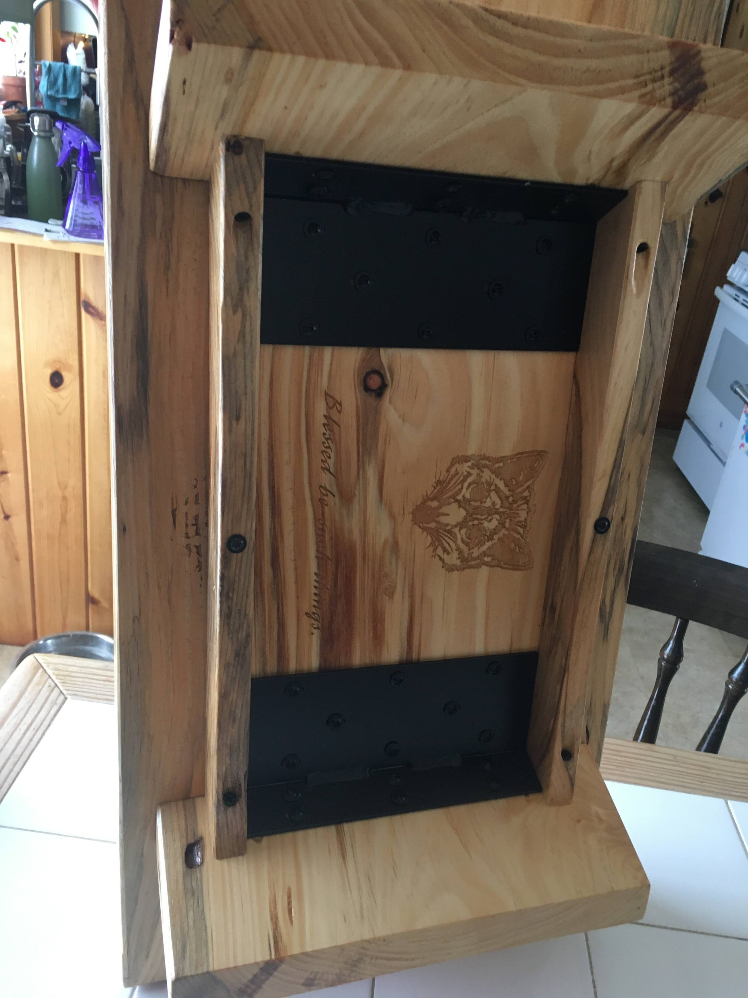 Pine Altar - Engraving Detail