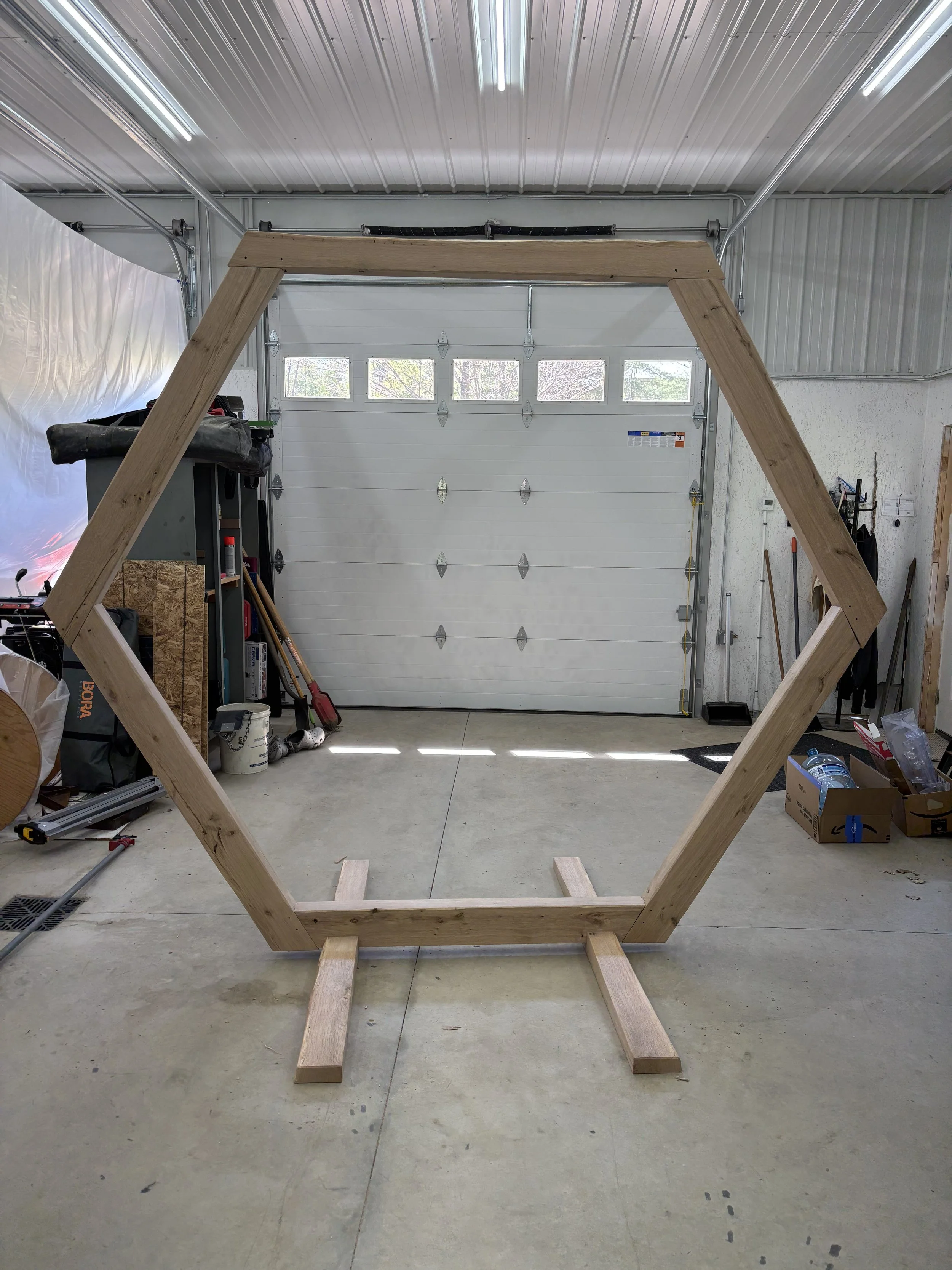 Hexagon Wedding Arch