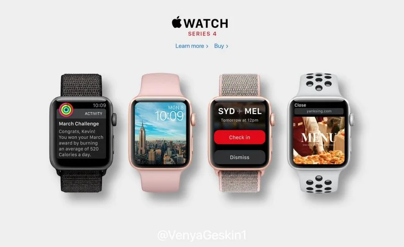 apple watch 4 keynote