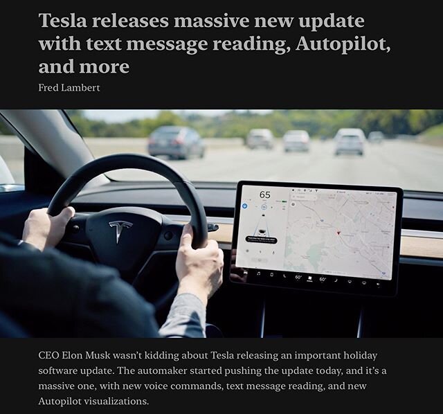 OMG!!! OMG!!! OMG!!! I wanted this a year ago. #tesla #texting #voicecommand #softwareupdates