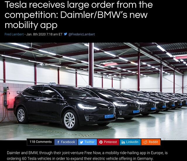 What???!! Are they throwing in the towel!!! #tesla #daimler #bmw