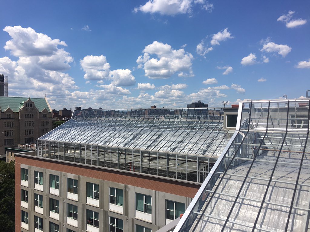 High-tech rooftop greenhouse designed by Nexus