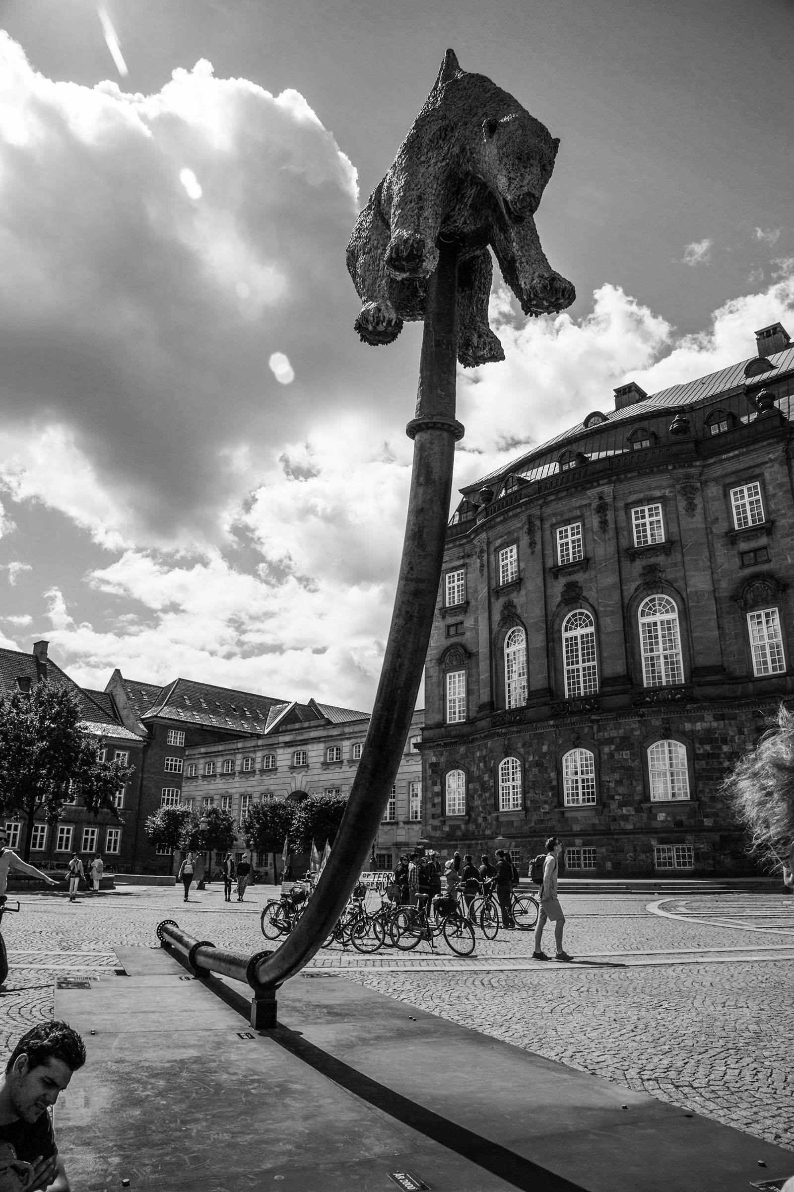  powerful sculpture about global warming and oil drilling 