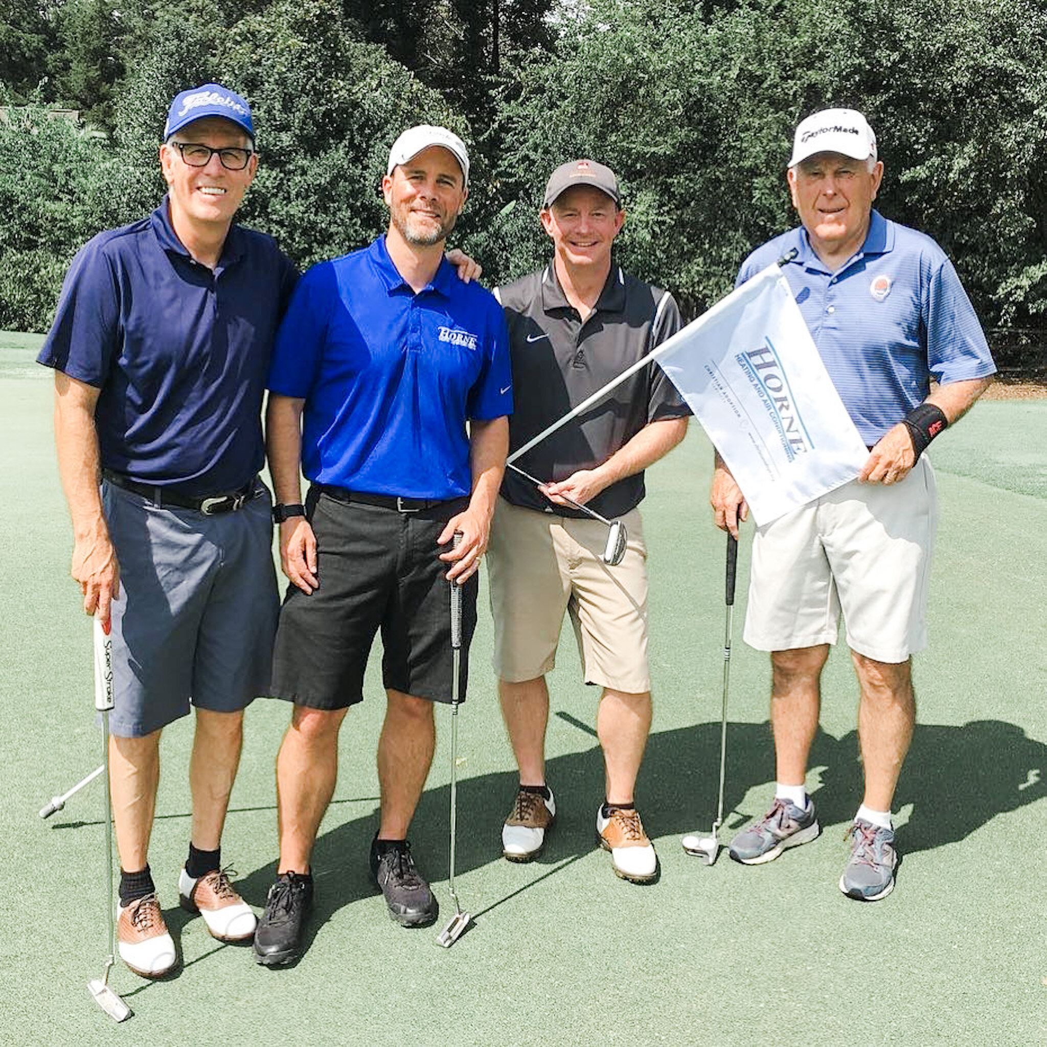 Golfers at one of our Golf Challenges