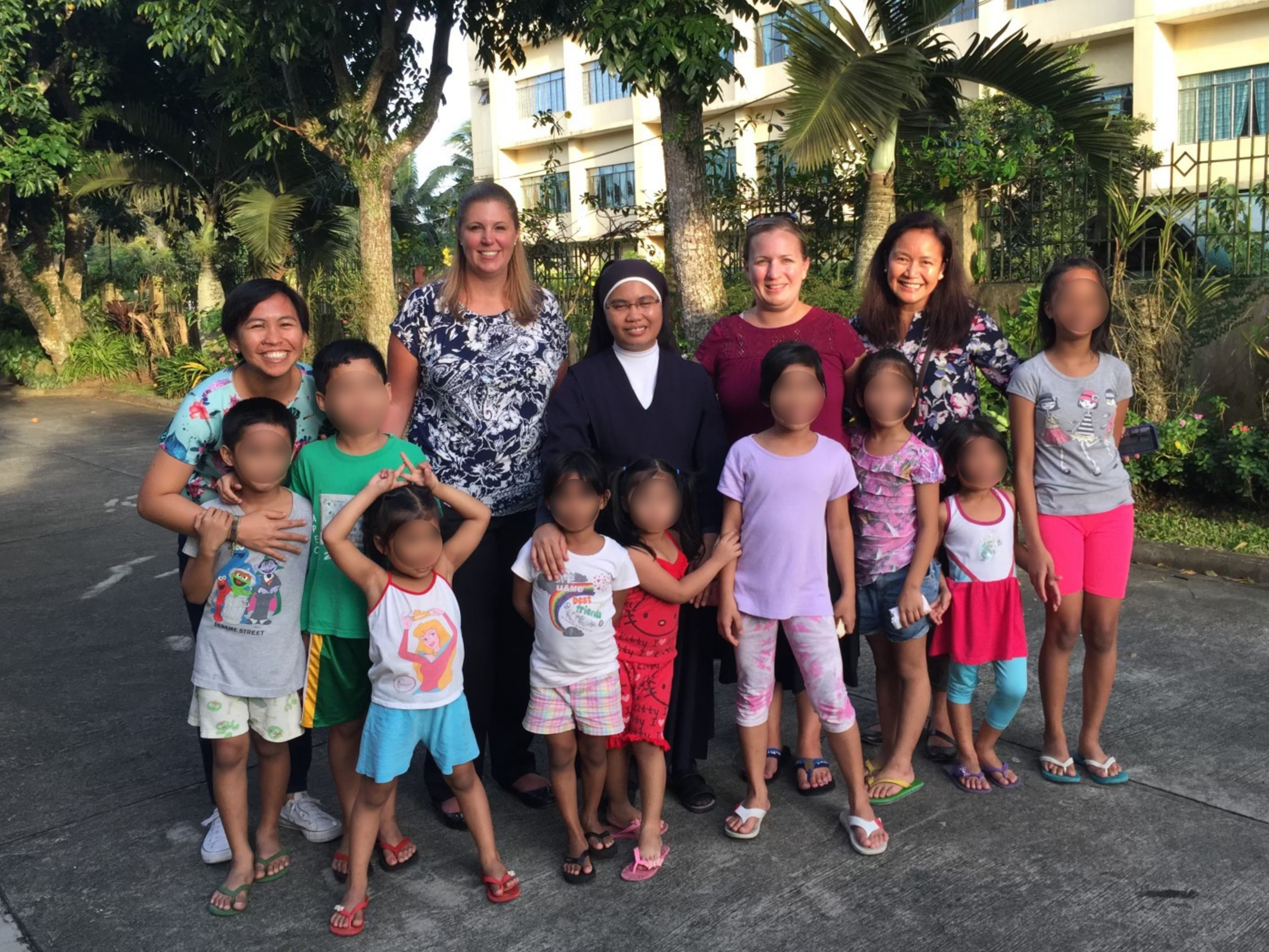 Group of Filipino Orphans