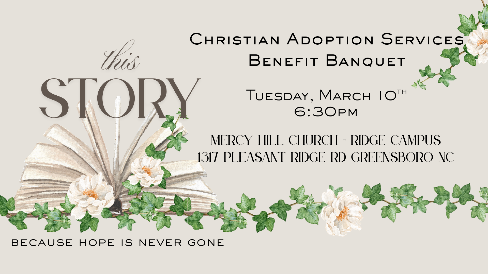 Triad Benefit Banquet