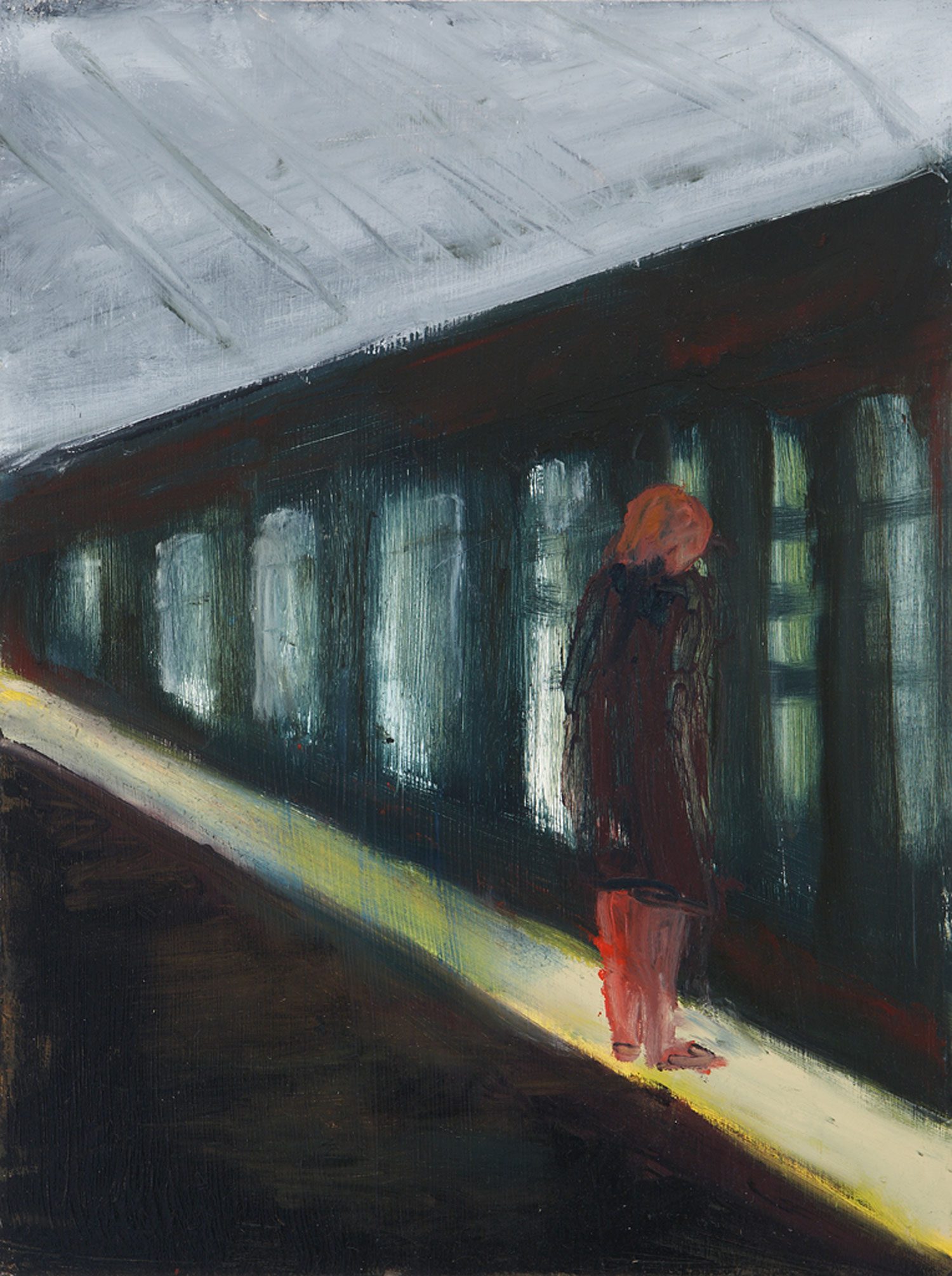   Subway.  &nbsp; 9" x 12", 2010. 