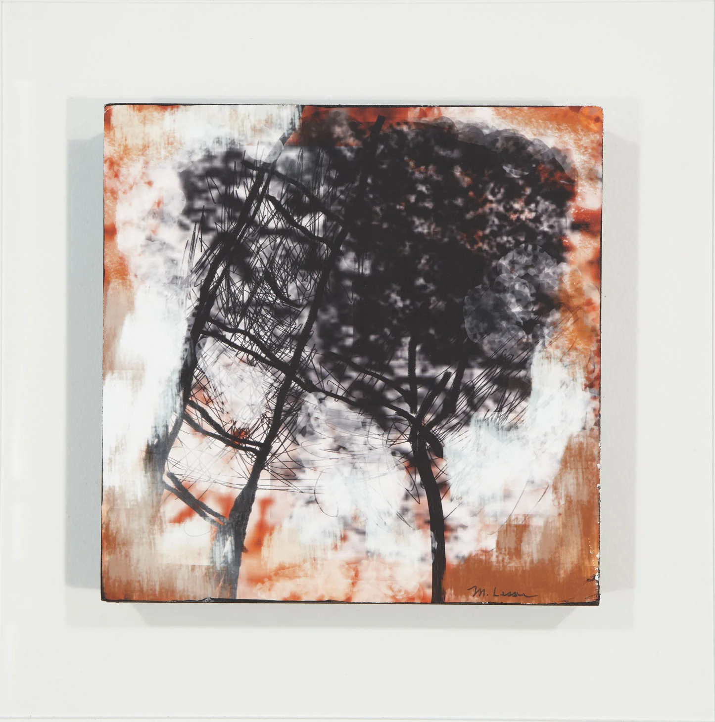 Trees. 6" x 6", 2013.