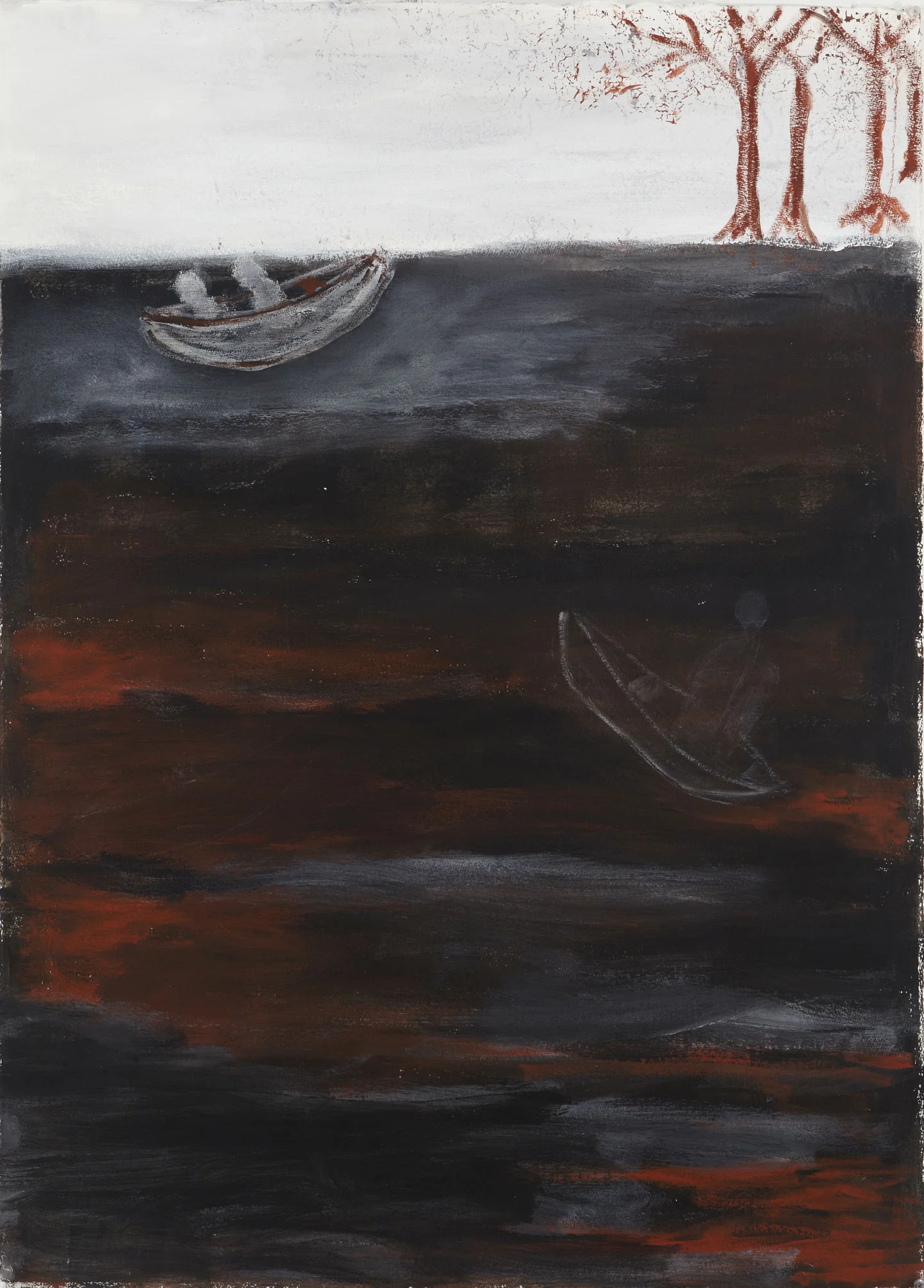 One More River. 40" x 25", 2013.