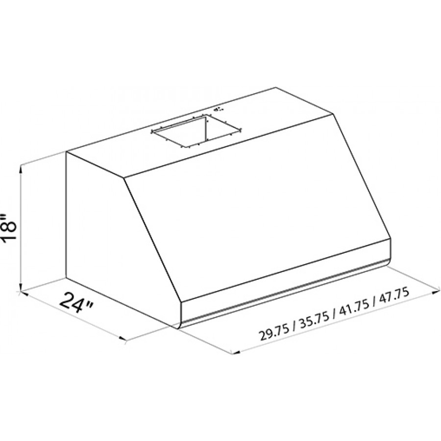 Under Cabinet 436 — ZLINE Kitchen and Bath