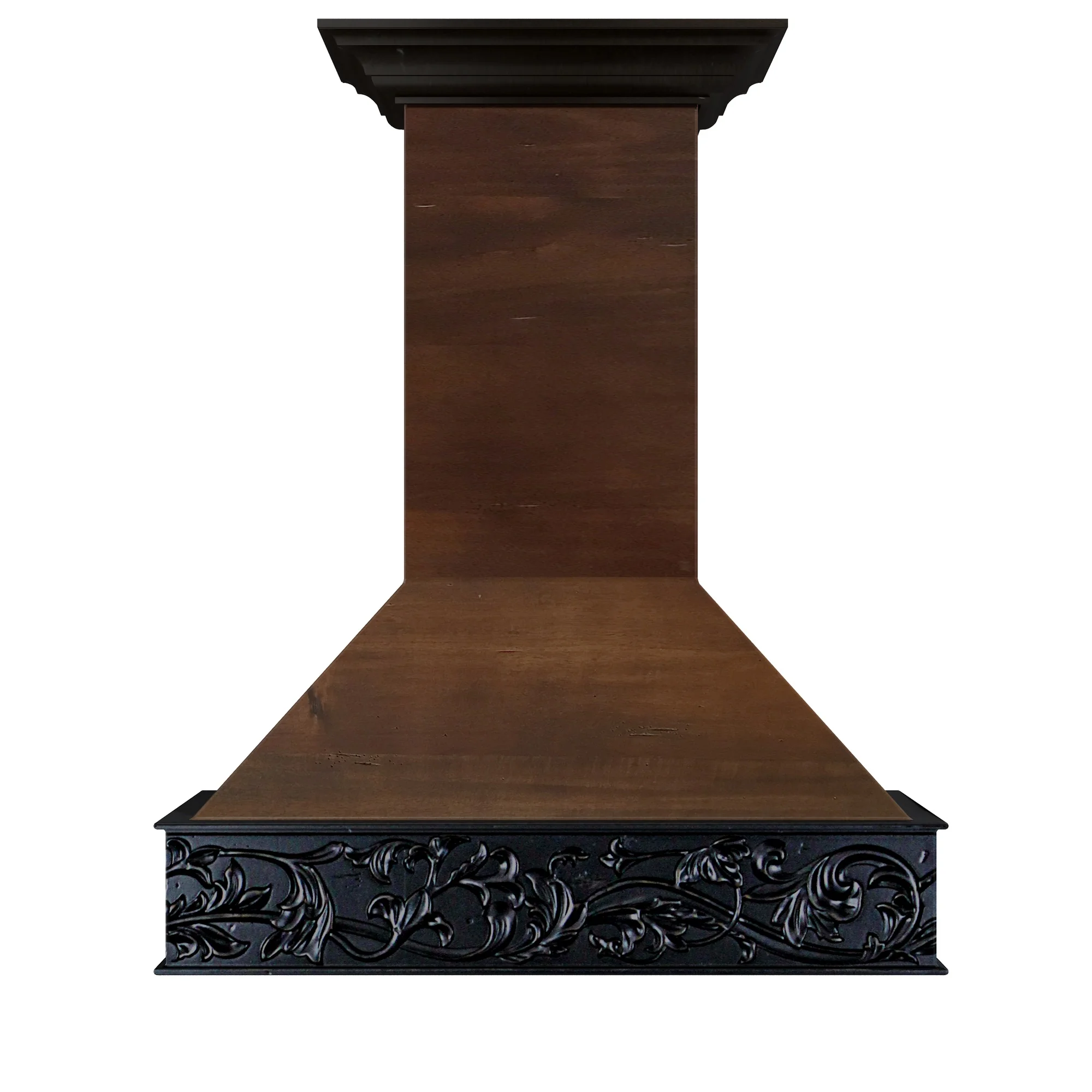 Professional Antigua and Walnut Wood Island Range Hood (9373AR) ZLINE