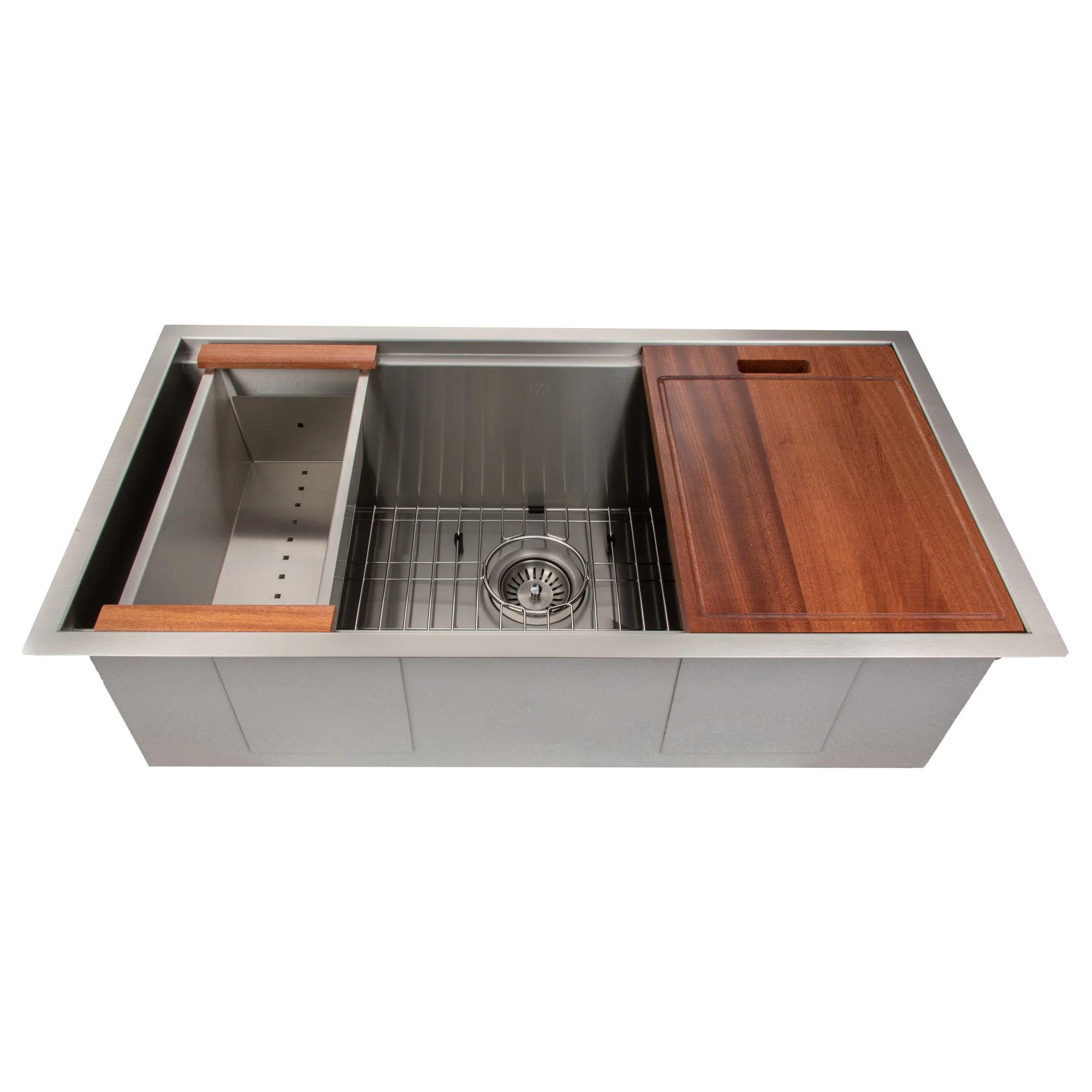 Garmisch 33" Stainless Steel Kitchen Sink (SLS33) ZLINE Kitchen and Bath