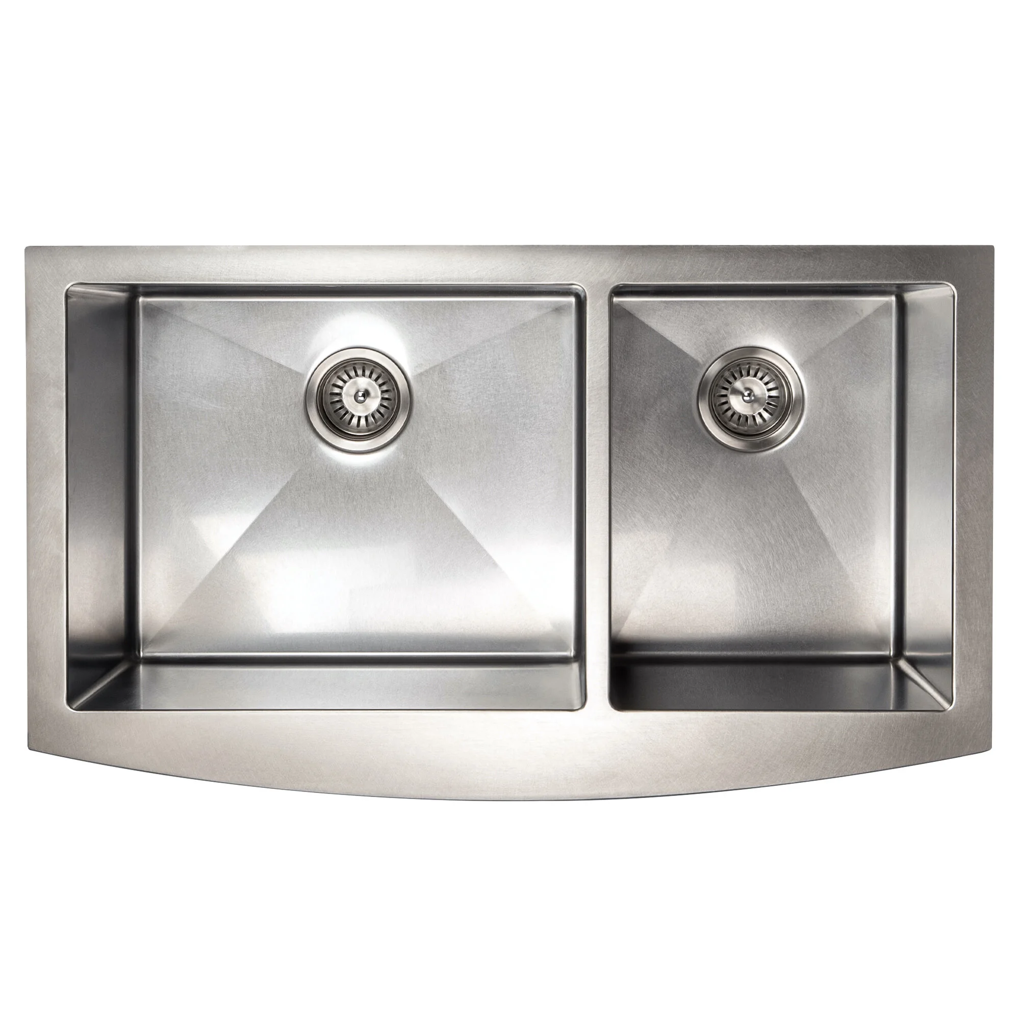ZLINE 36" DuraSnow® Apron Mount Kitchen Sink (SA60D36S) ZLINE