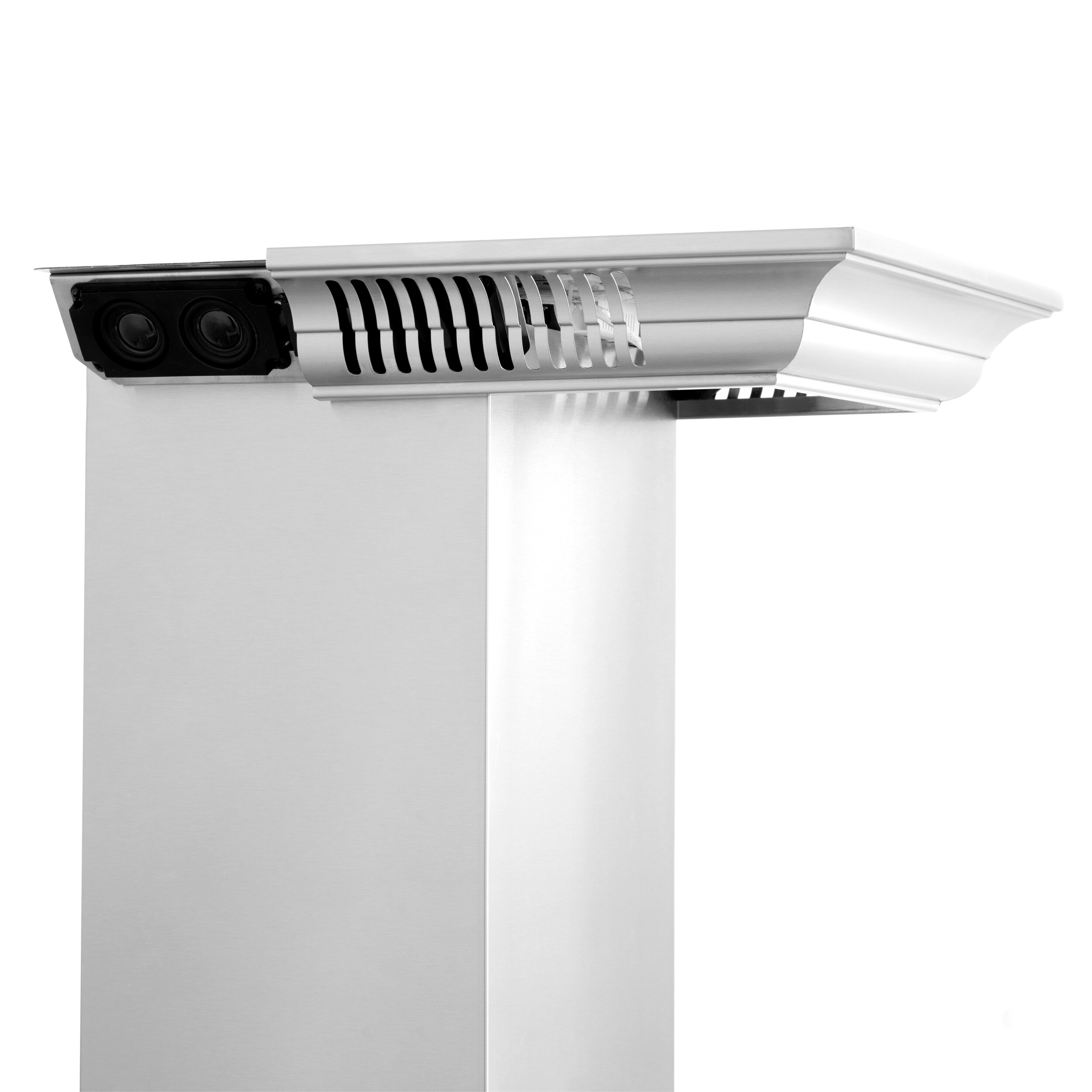 Professional 700 CFM Wall Mount Range Hood with CrownSound 