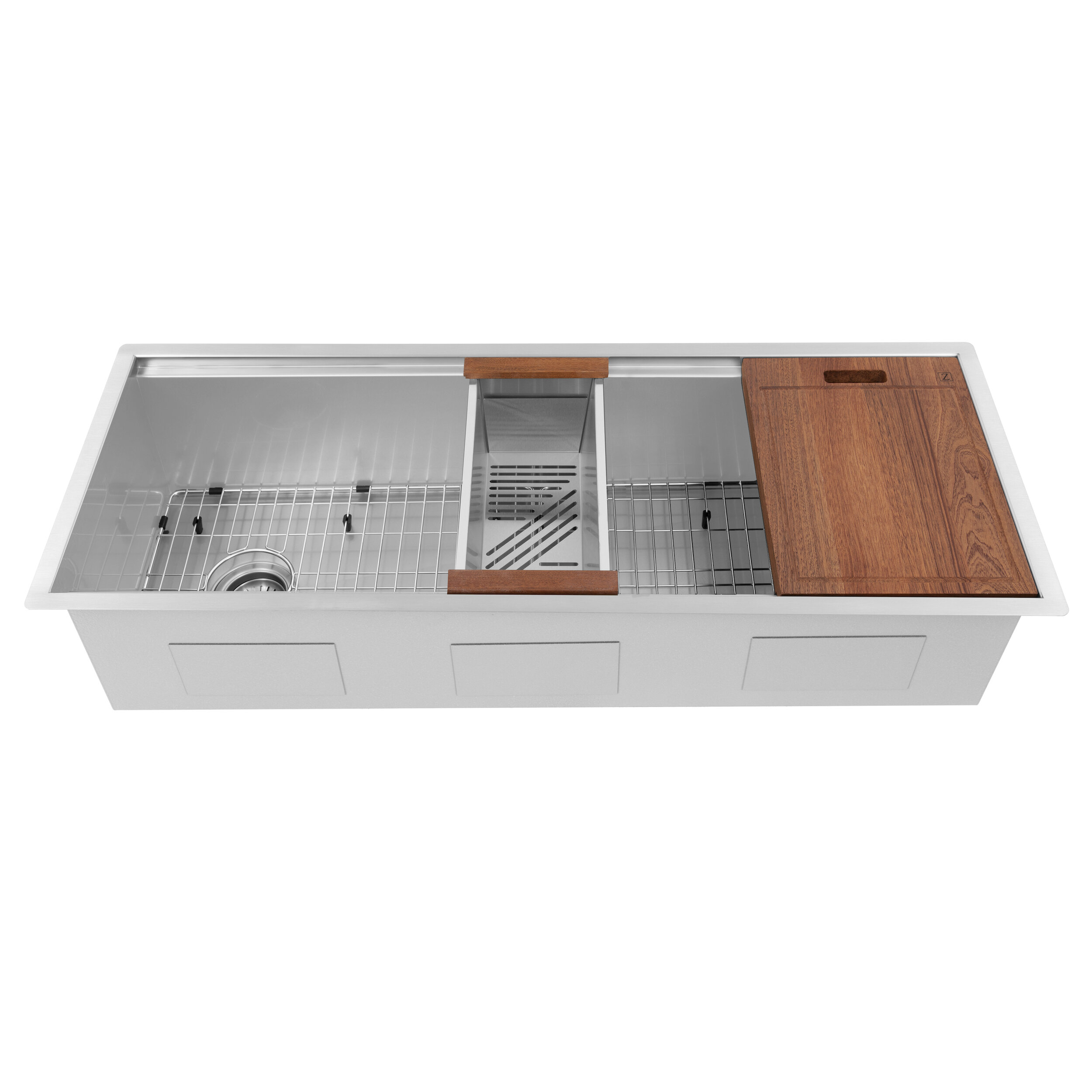 ZLINE 43" Stainless Steel Under Mount Kitchen Sink (SLS43) ZLINE