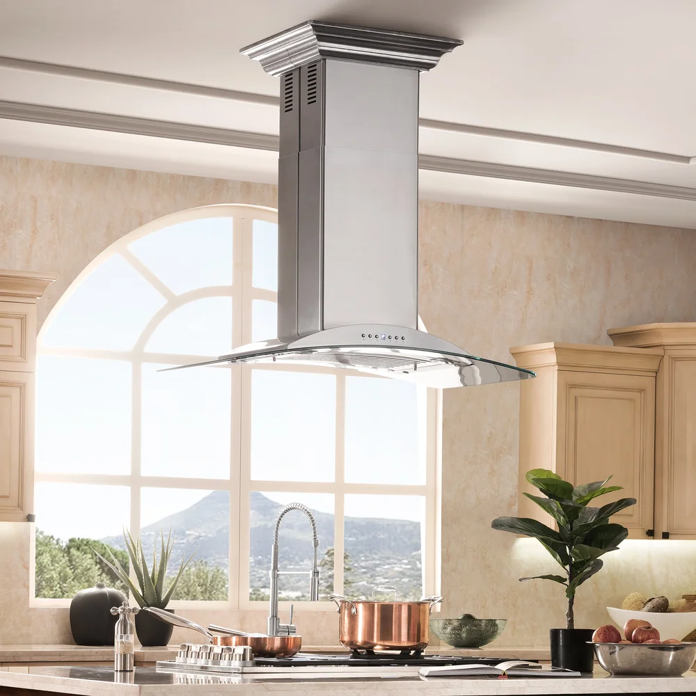 Ceiling Mounted Island Range Hoods Shelly Lighting ceiling-mounted-island-range-hoods-shelly-lighting