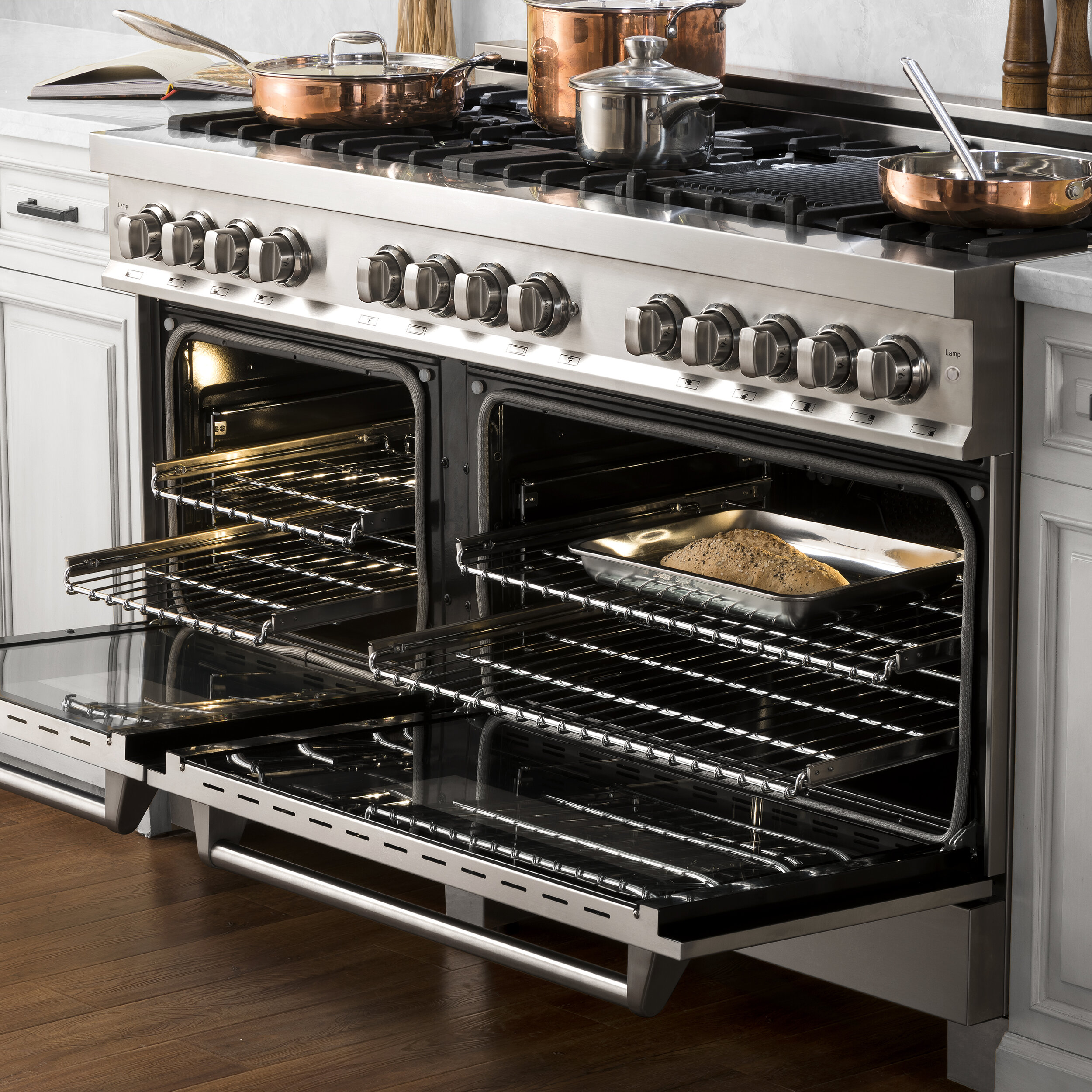 ZLINE Kitchen 60 inch Large Capacity Double Oven Range