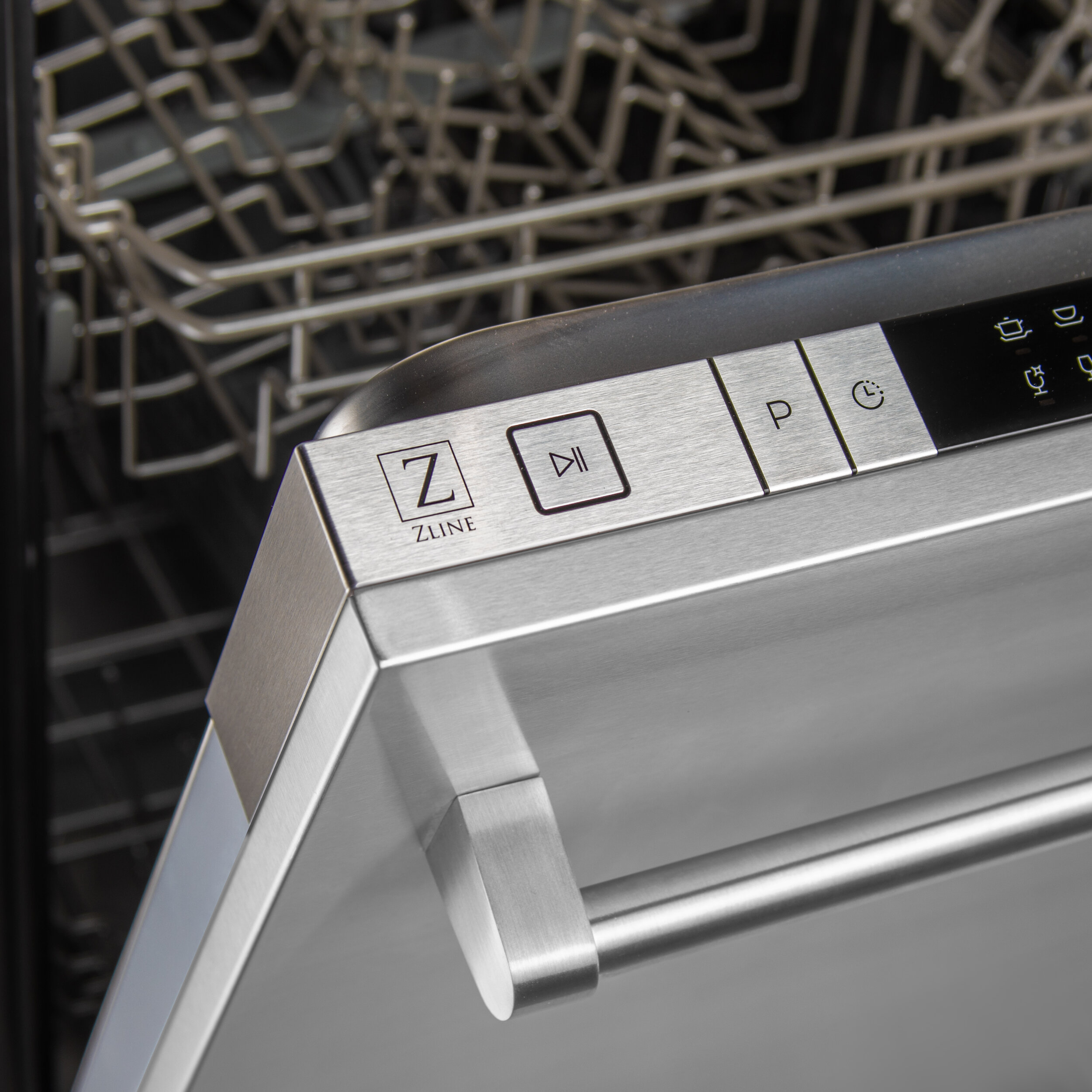 ZLINE 18 Dishwasher w/ Modern Handle, Durasnow (DW-SN-18)