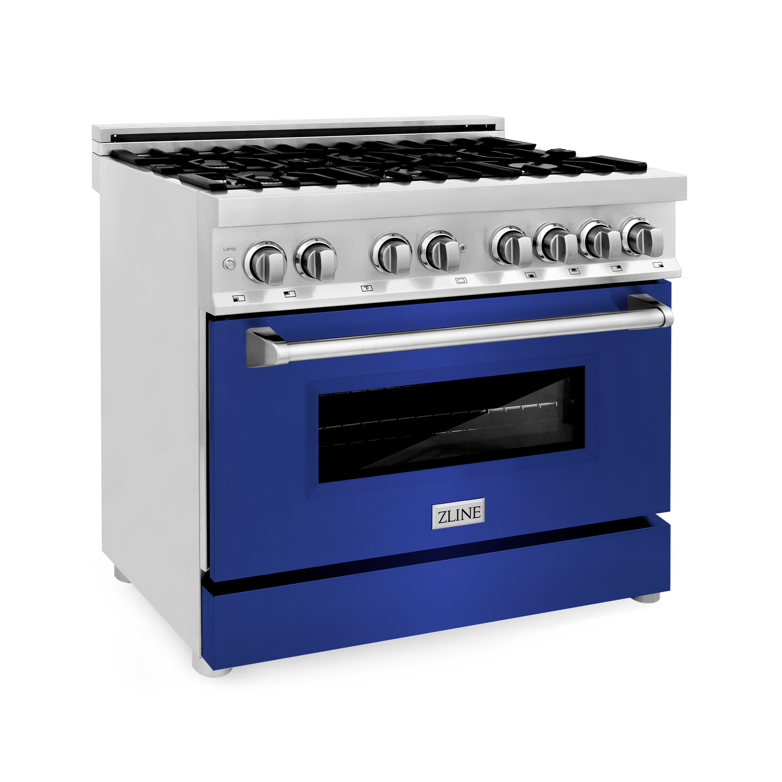 Professional 36” Dual Fuel Range with Gas Stove and Electric Oven (RA36