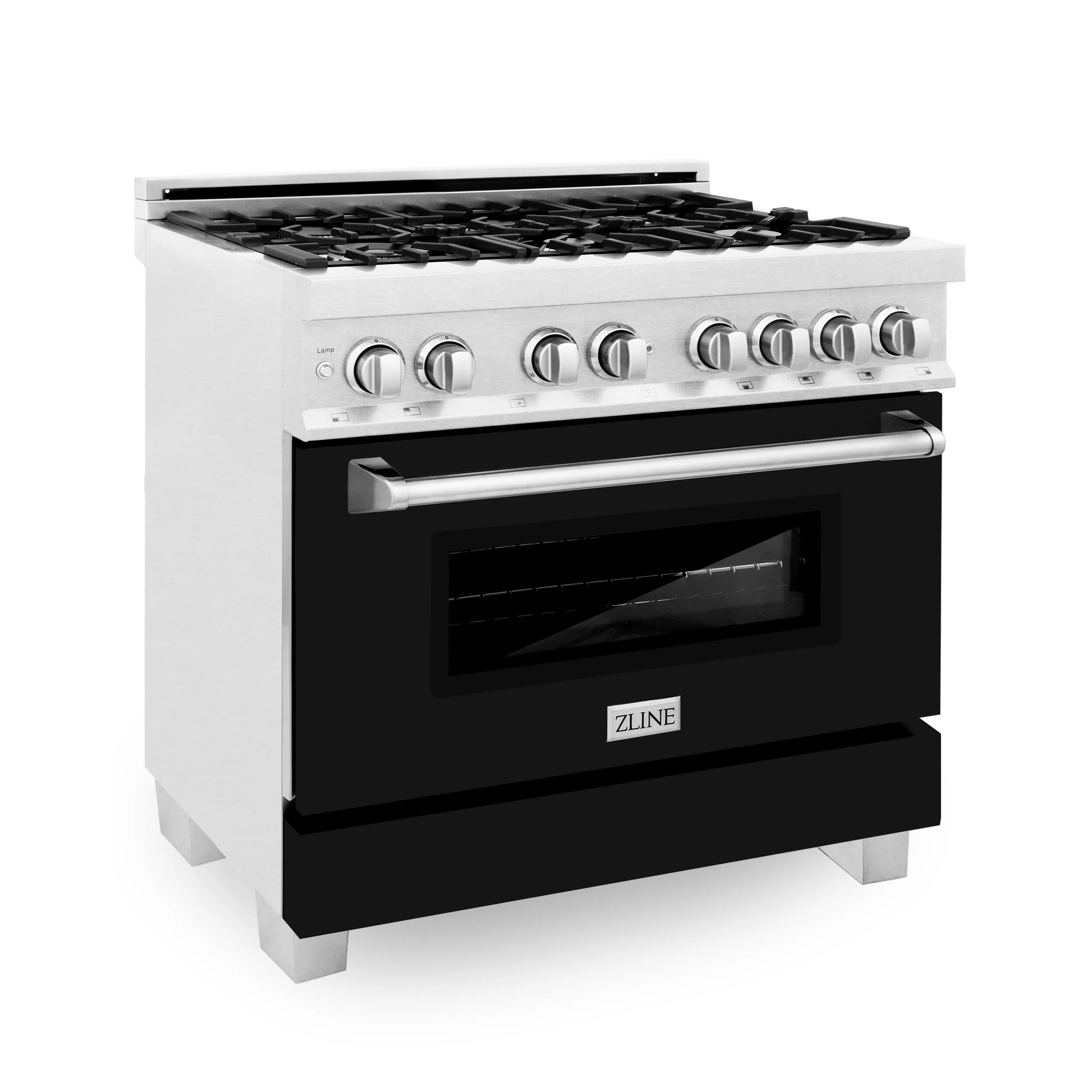 Professional 36” DuraSnow® Dual Fuel Range (RASSN36) ZLINE Kitchen
