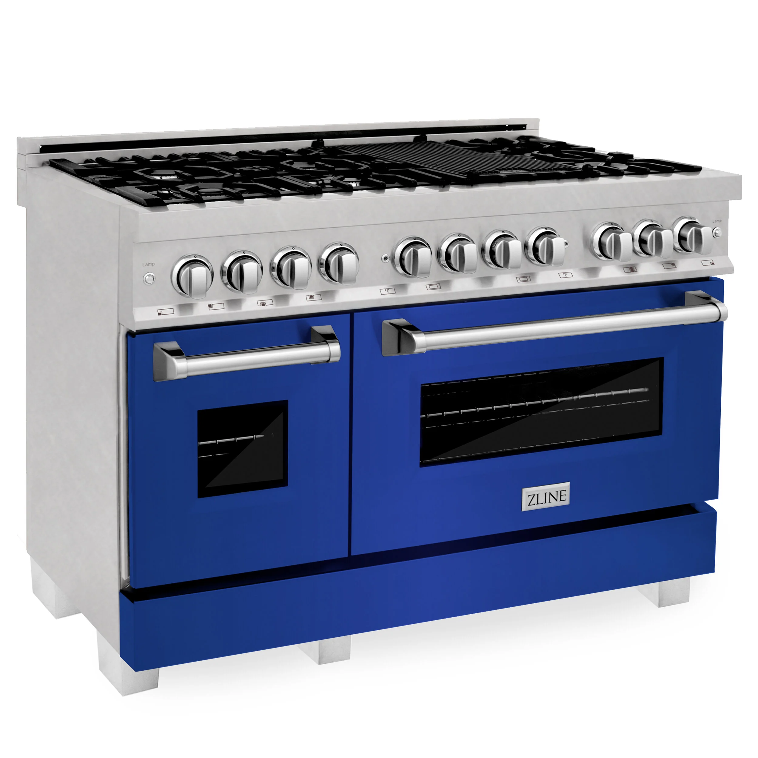 Professional 48” DuraSnow® Dual Fuel Range (RASSN48) ZLINE Kitchen