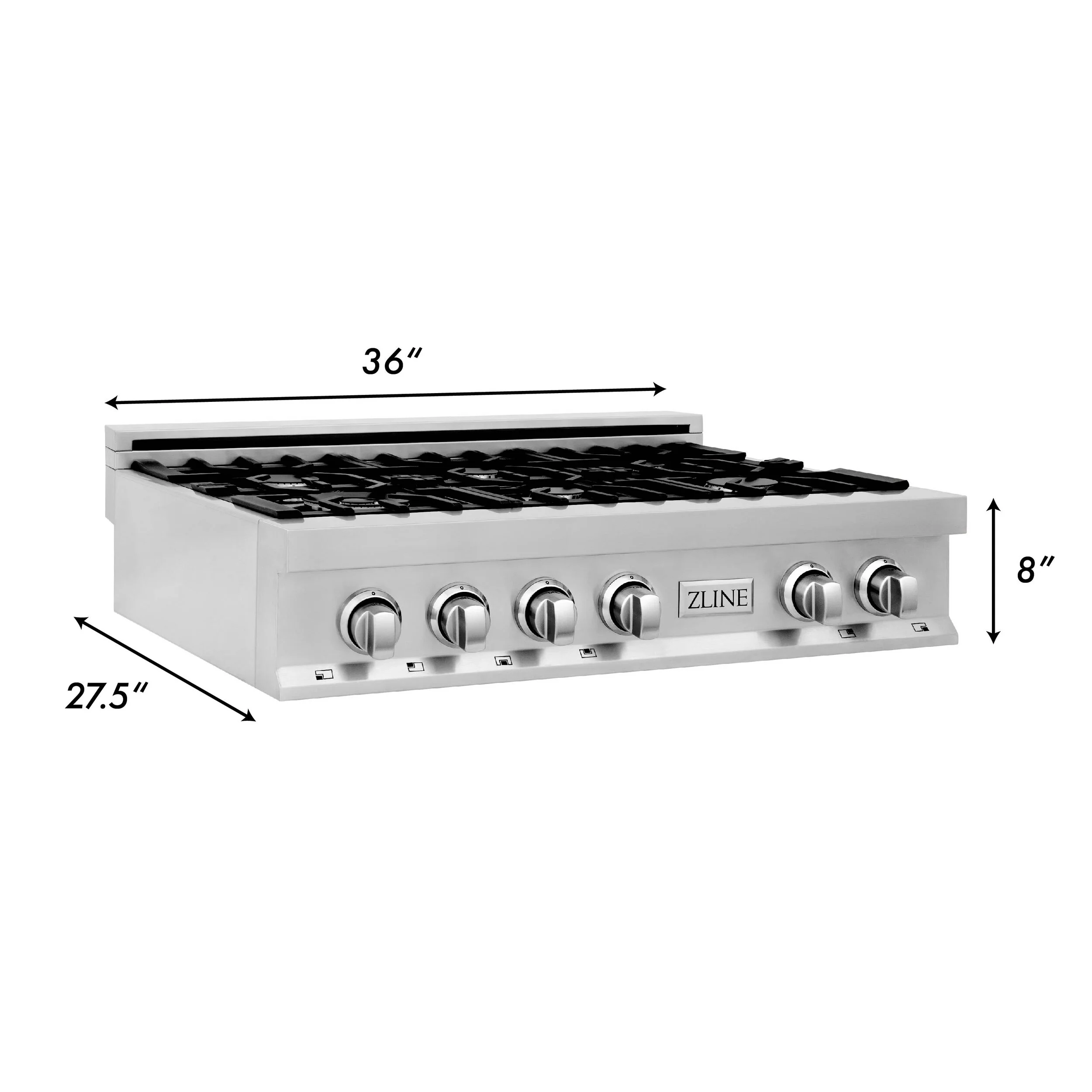 gas stove top dimensions