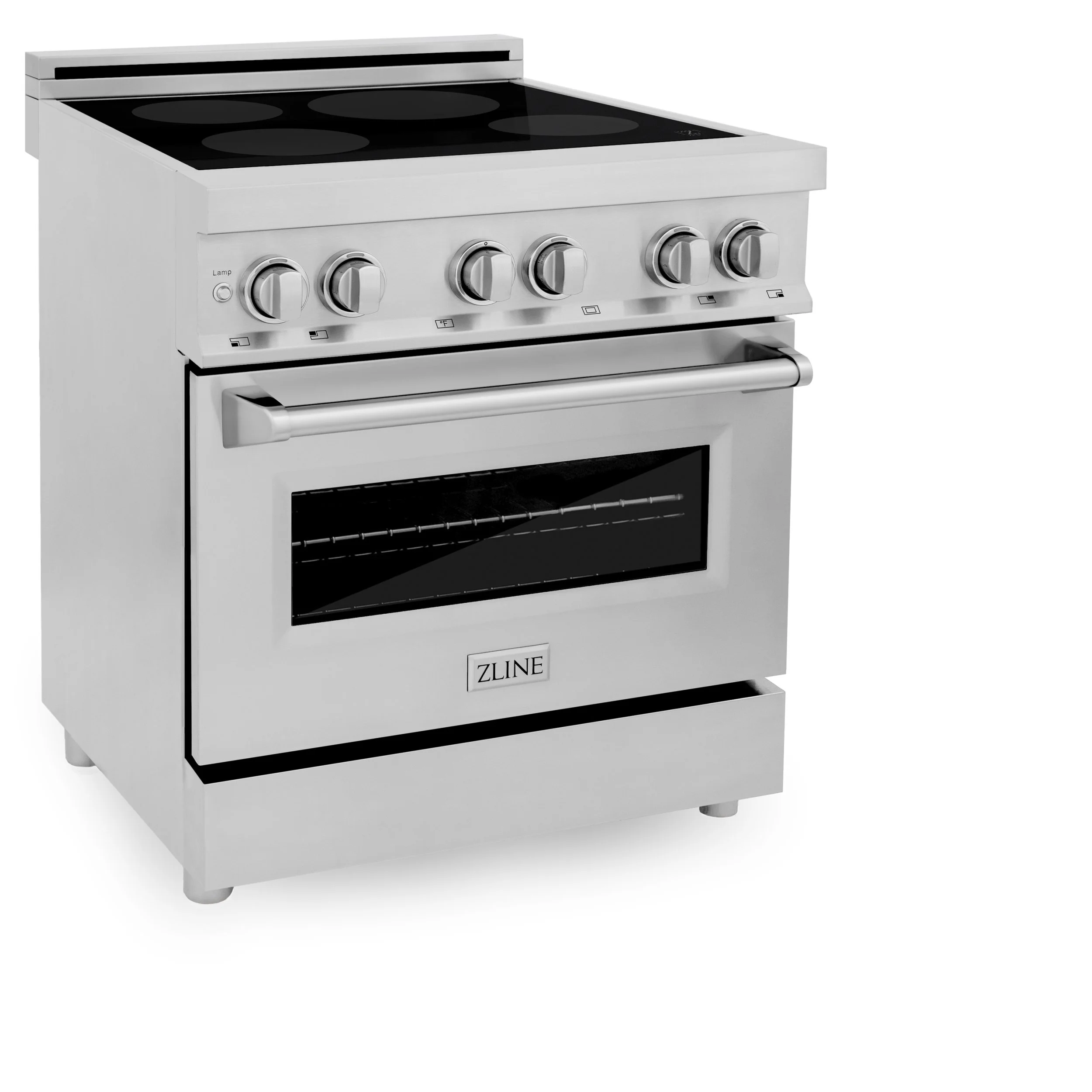 ZLINE 30" 4.0 cu. ft. Induction Range with a 4 Element Stove and