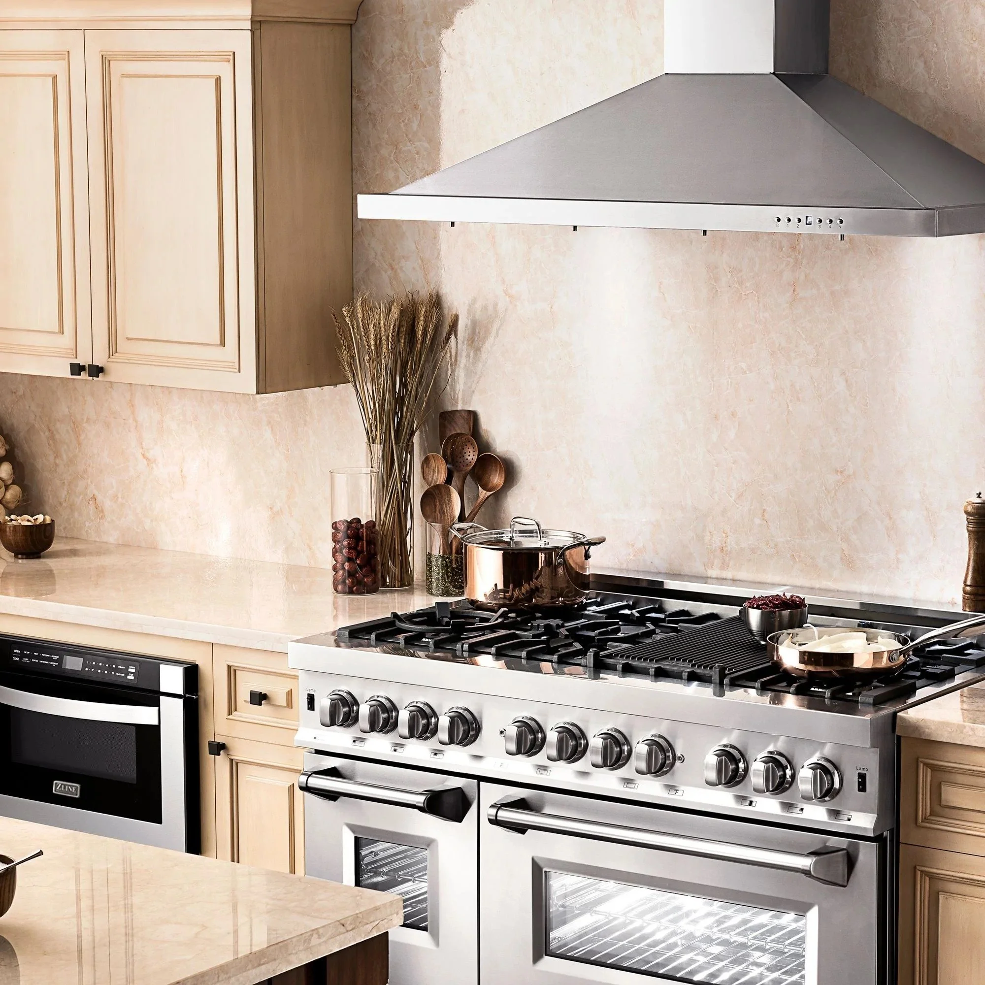 range without hood
