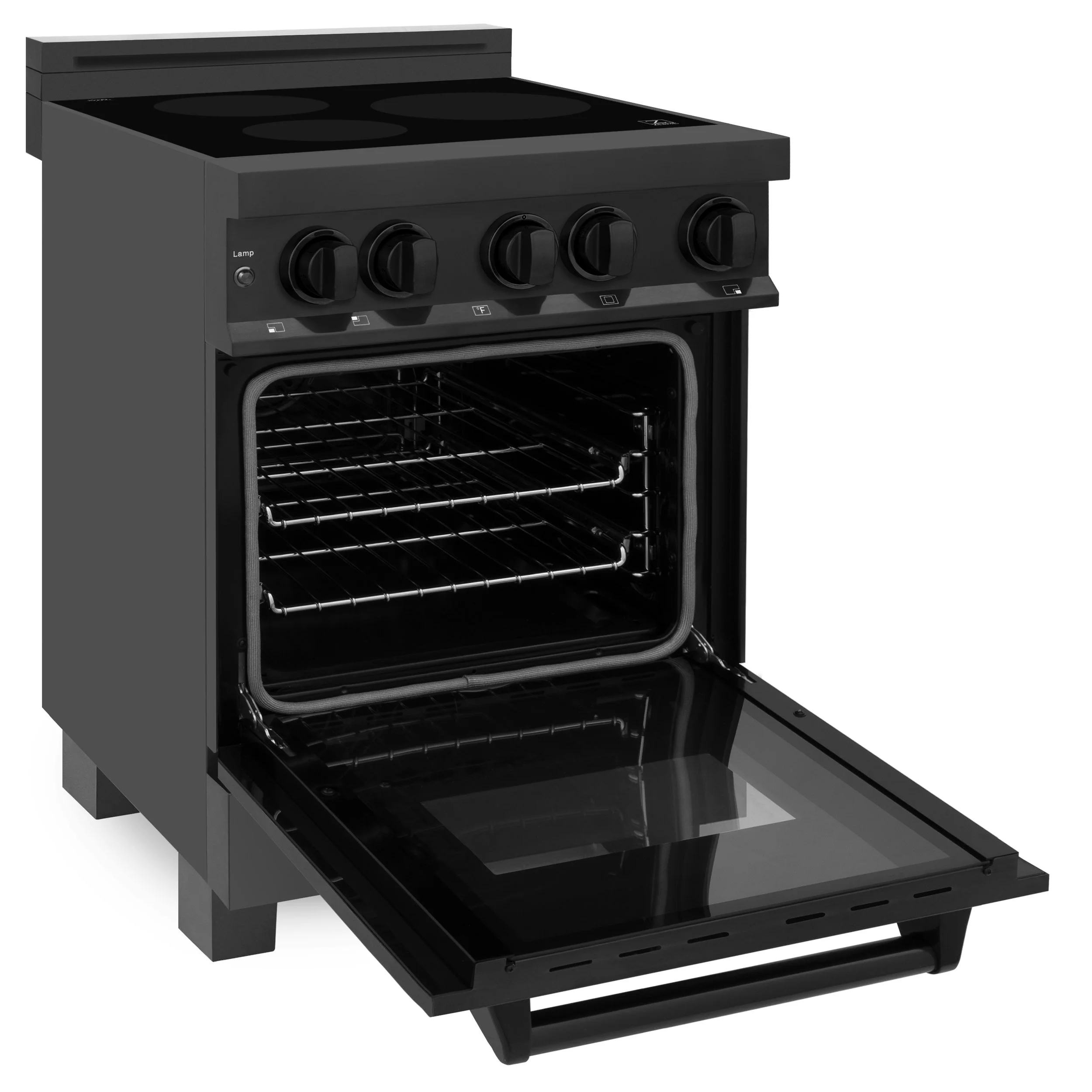 ZLINE 24" 2.8 cu. ft. Induction Range with a 3 Element Stove and