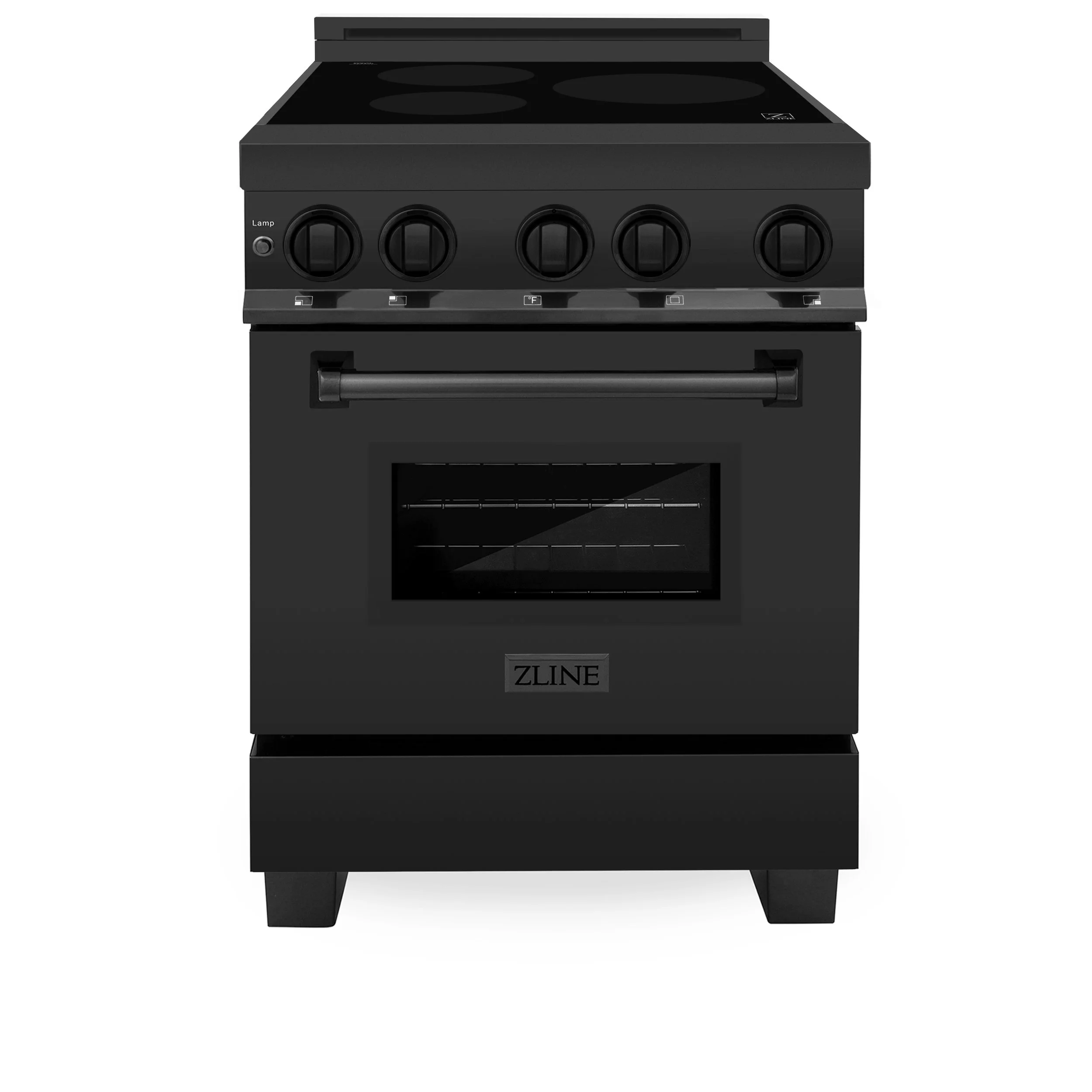 ZLINE 24" 2.8 cu. ft. Induction Range with a 3 Element Stove and