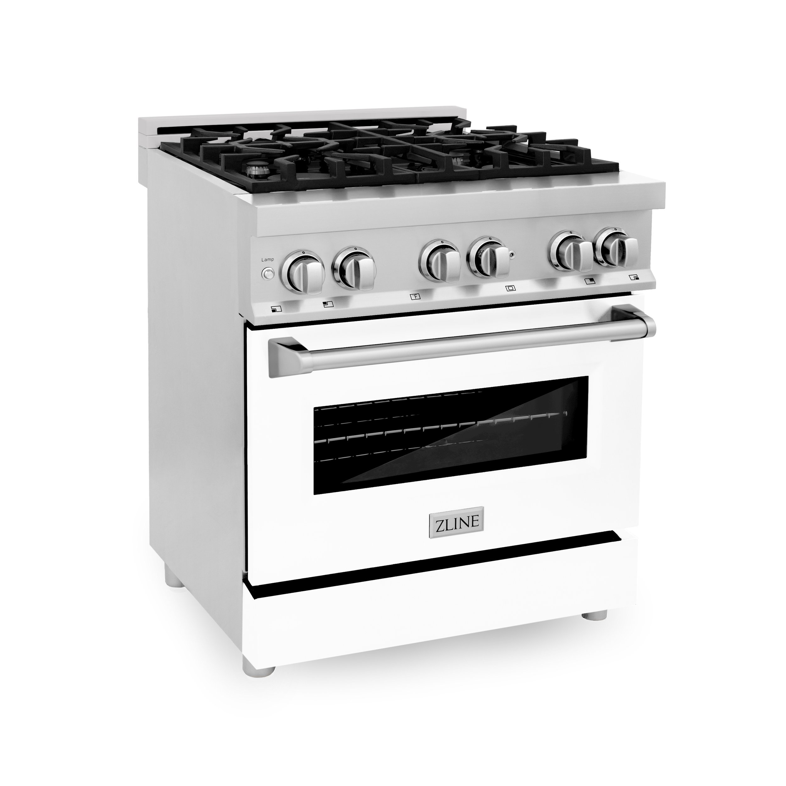 Professional 30” Stainless Steel Dual Fuel Range (RA30) ZLINE Kitchen