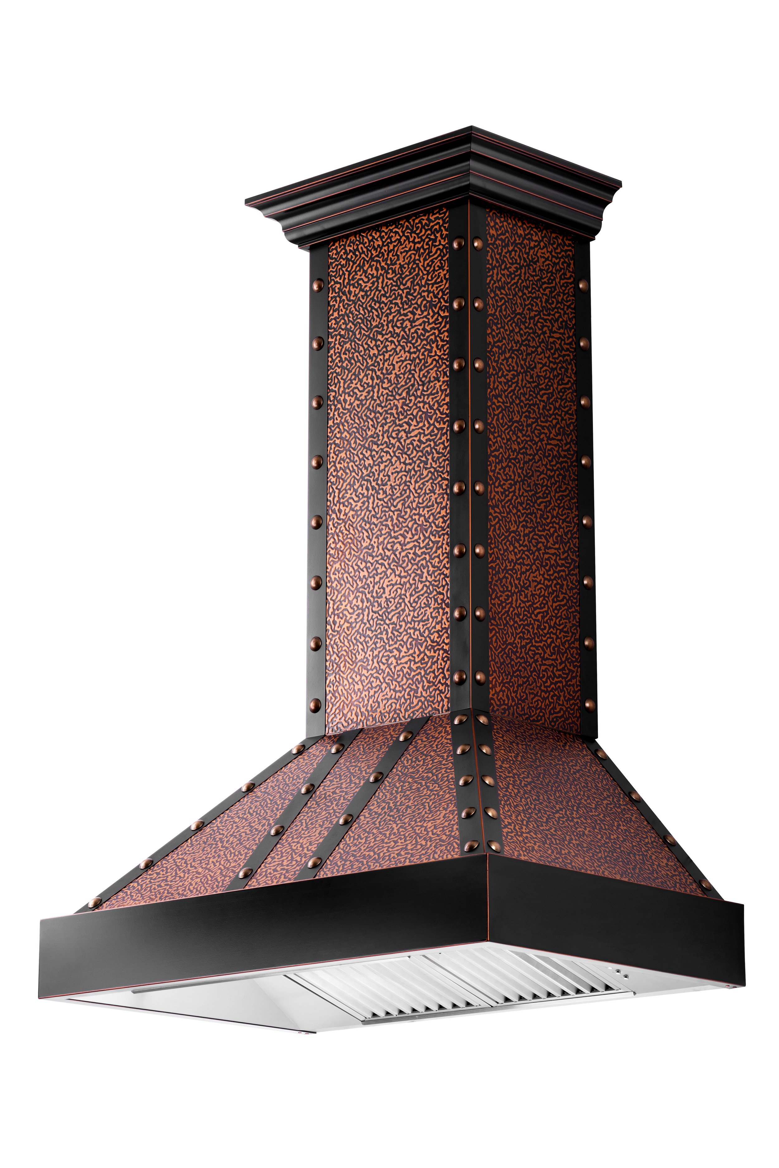 ZLINE HandHammered Copper and OilRubbed Bronze Range Hood (655HBBBB) ZLINE Kitchen and Bath