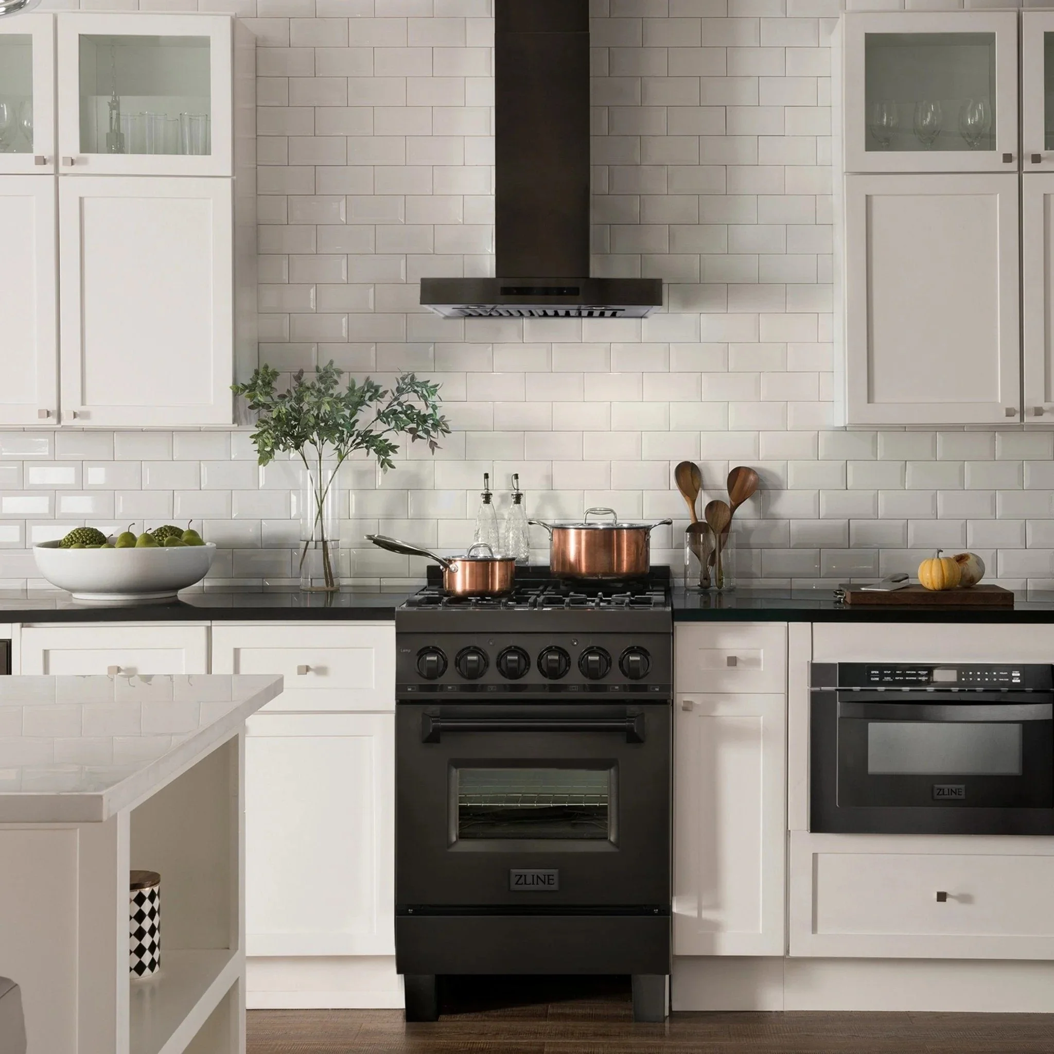 Black Stainless Wall Mount Range Hood (BSKEN) | ZLINE Kitchen and Bath