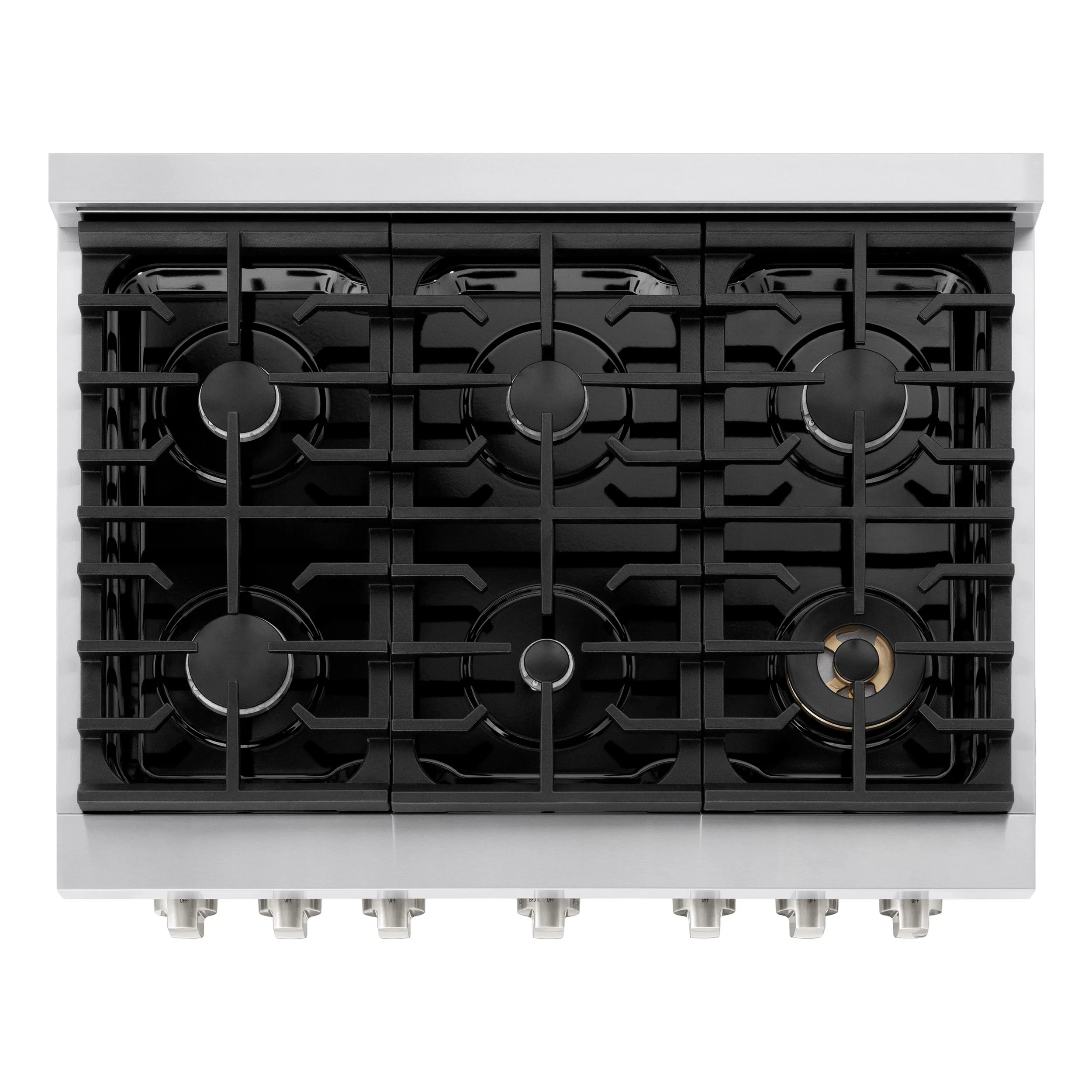 Professional 36” Stainless Steel All Gas Range (SGR36) ZLINE Kitchen