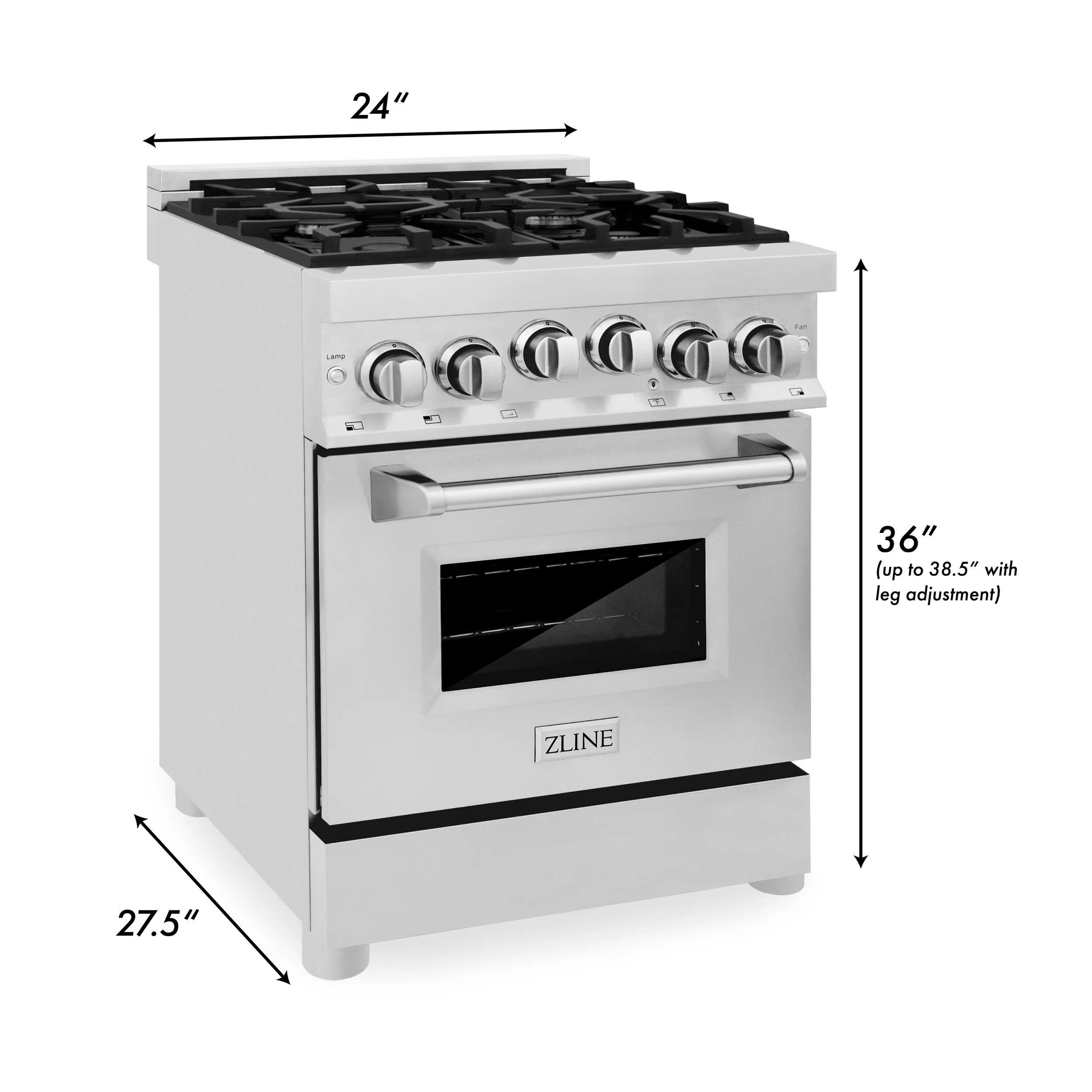 gas stove top dimensions