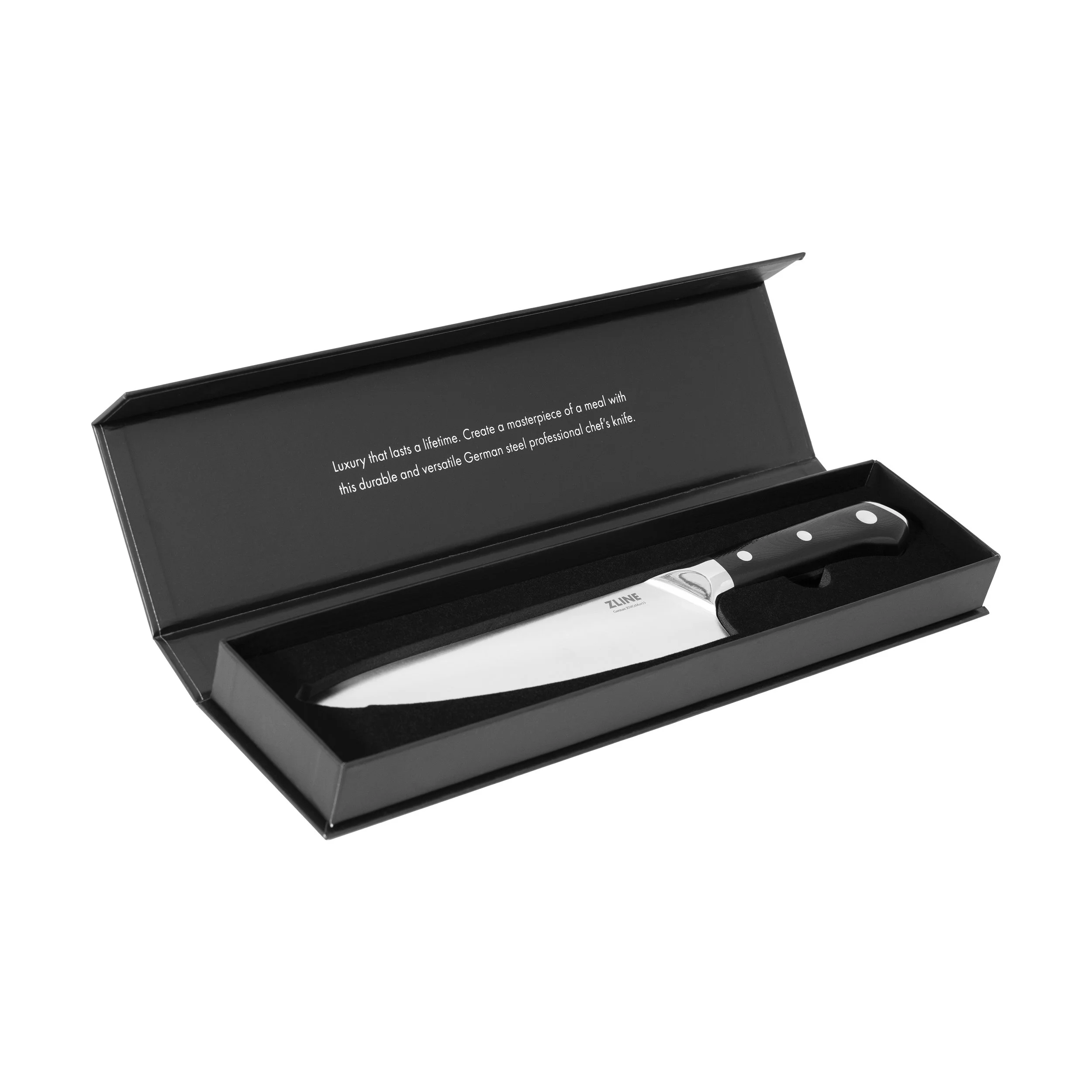 German Steel Chef Knife (KCKTGS) ZLINE Kitchen and Bath