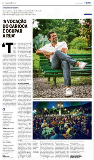 Pedro Miranda é destaque no Segundo Caderno