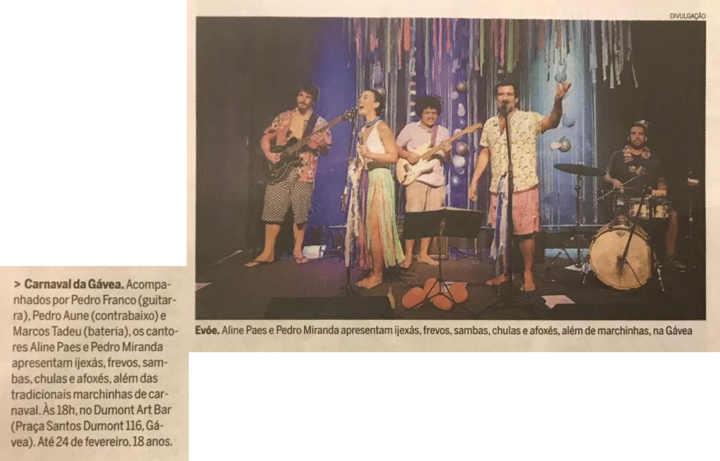 Carnaval Pós-praia no Rio Show