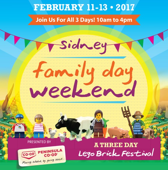 Sidney Family Day Weekend—A LEGO Brick Festival