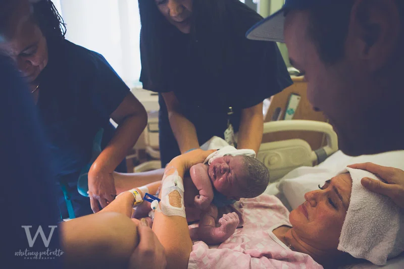 Welcome Vincenzo | Birth Photography | Newborn Photography | Children and Family Photographer | Portland, OR | Whitney Petretto Photography