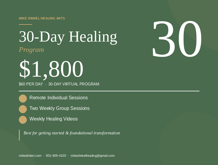 30-Day Healing Program