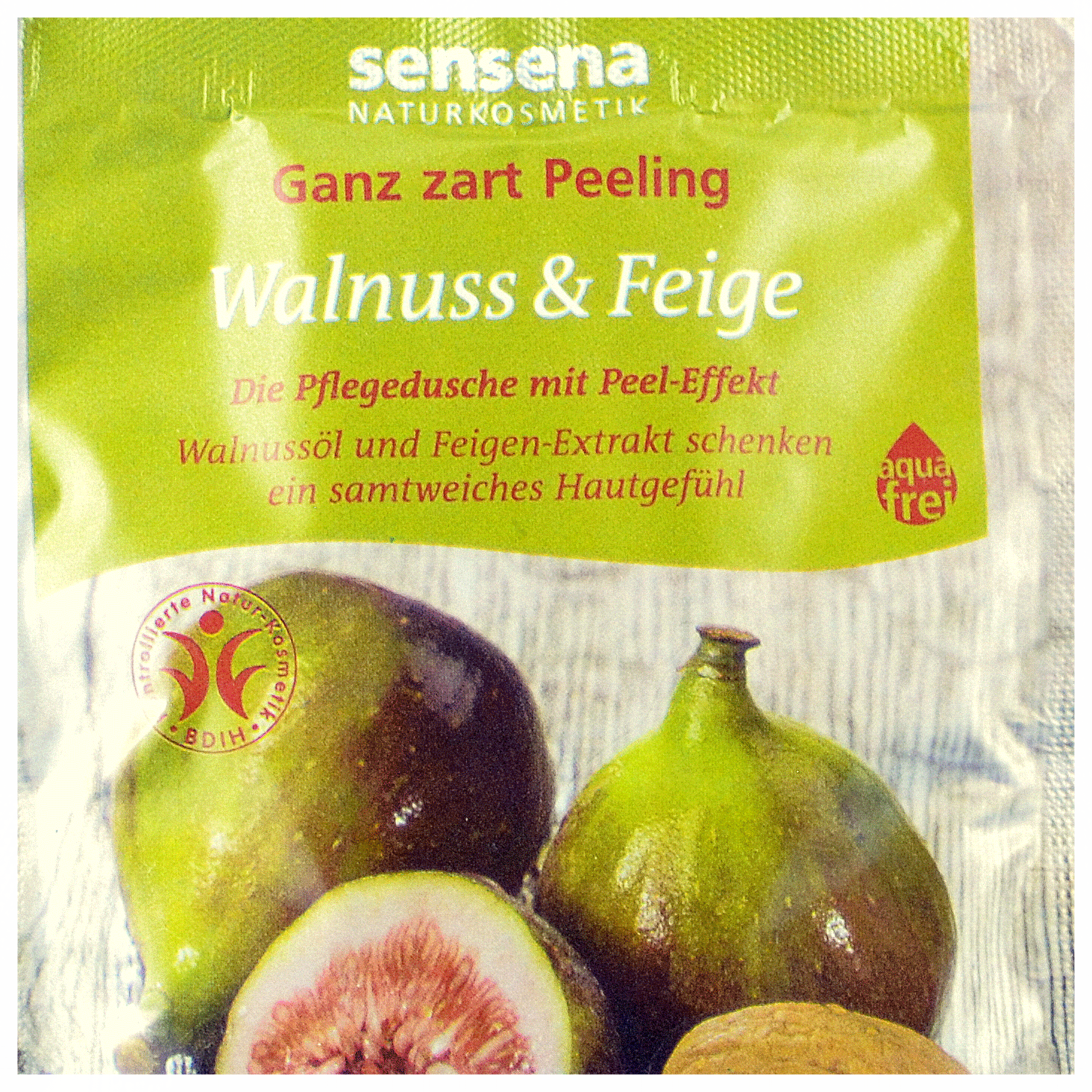 Ganz zart Peeling "Wallnuss & Feige"