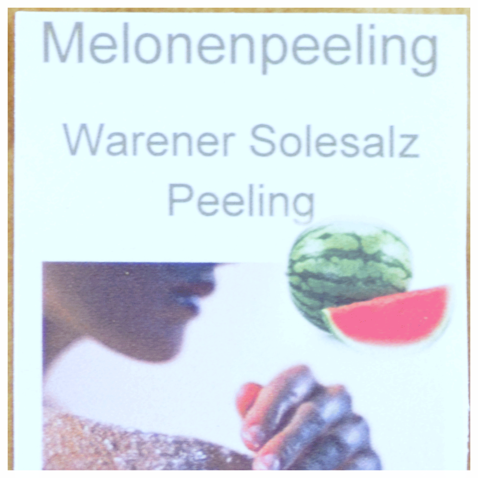 Solesalz mit Melone