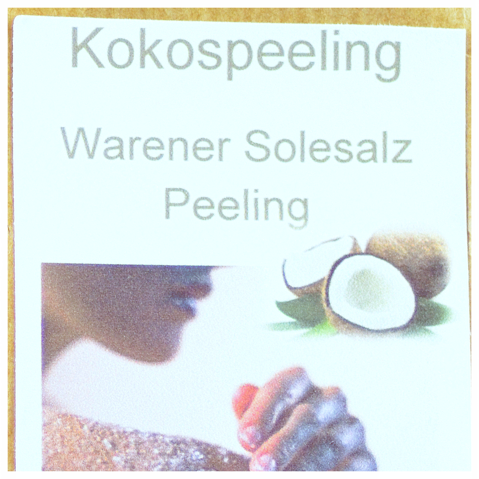 Solesalz mit Kokos