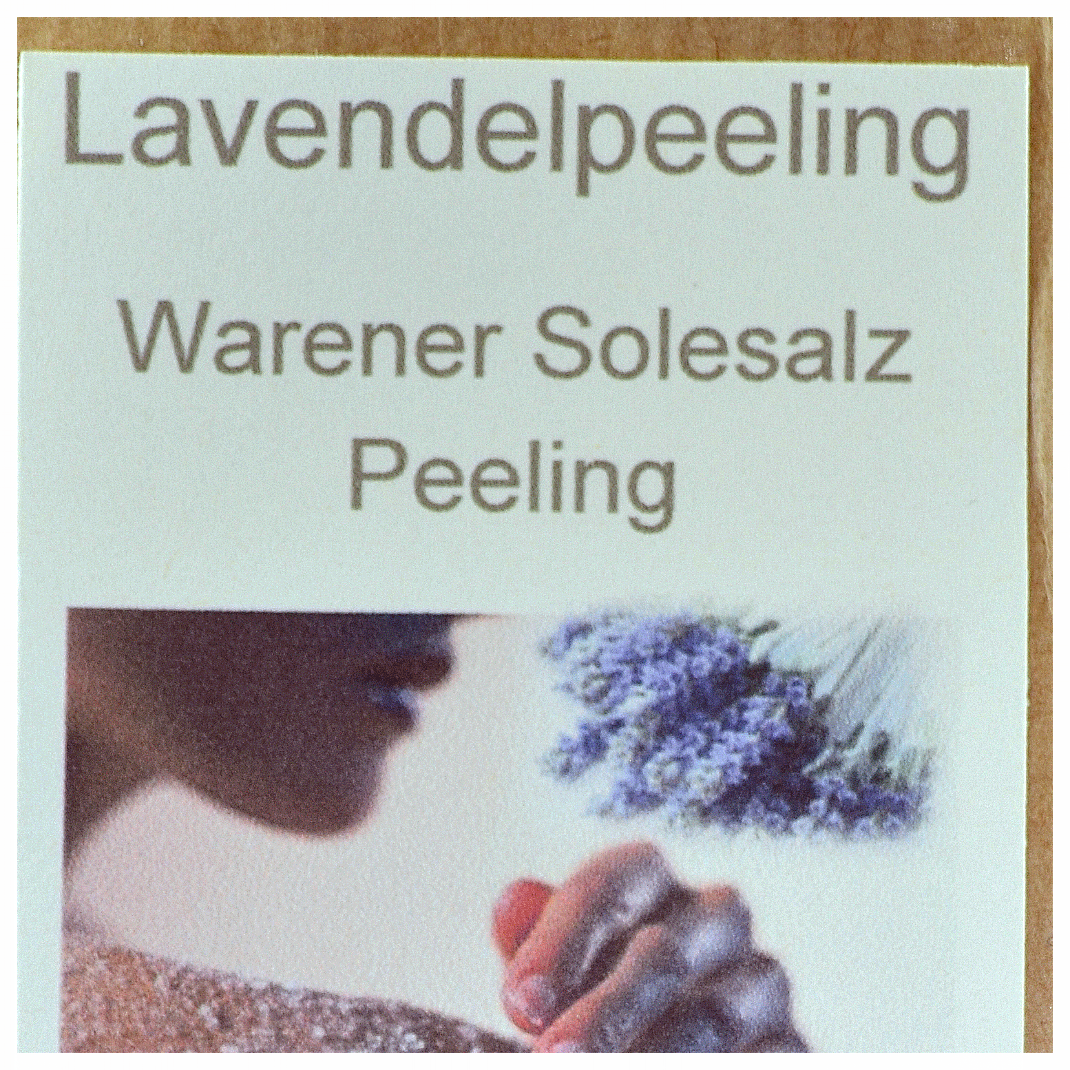 Solesalz mit Lavendel