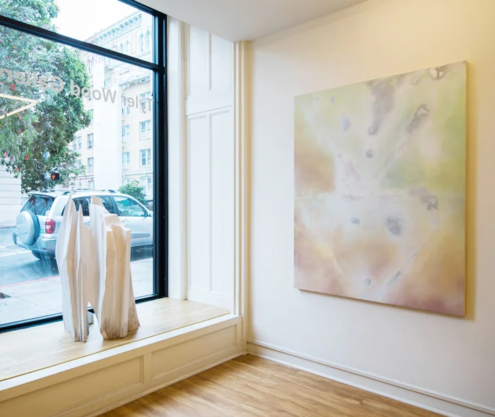 Installation View: Based Figure, Bruised Panel 6