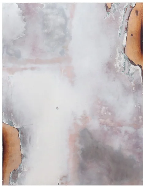 Bruised Panel Acrylic and Aluminum on Panel, 2013
