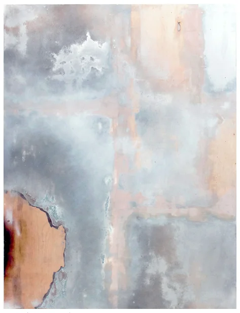 Bruised Panel Acrylic and Aluminum on Panel, 2013