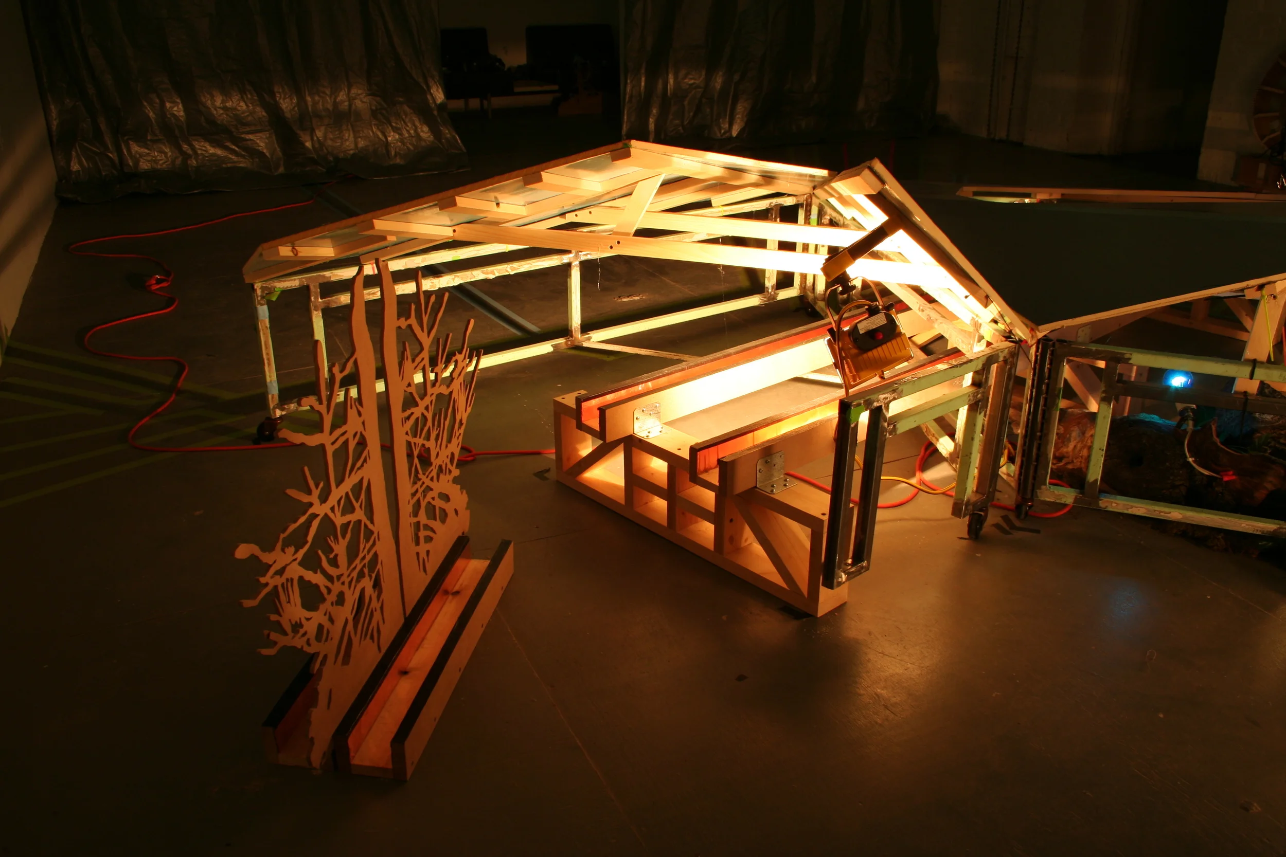  Stage, Detail  Mixed Media, Dimensions variable 